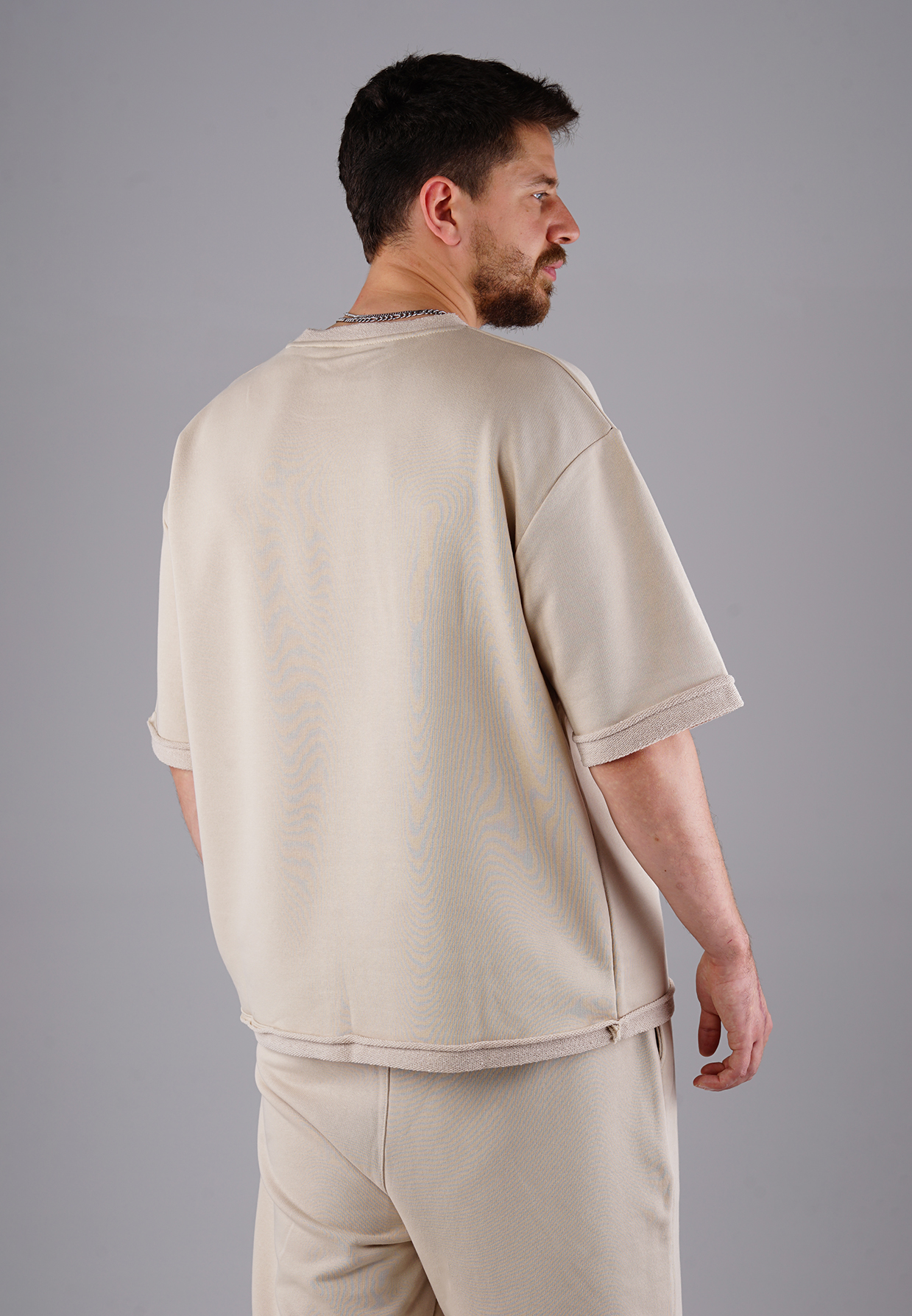 Picaldi DCA Eagle Herren T-Shirt - Oversized in Ivory XXL