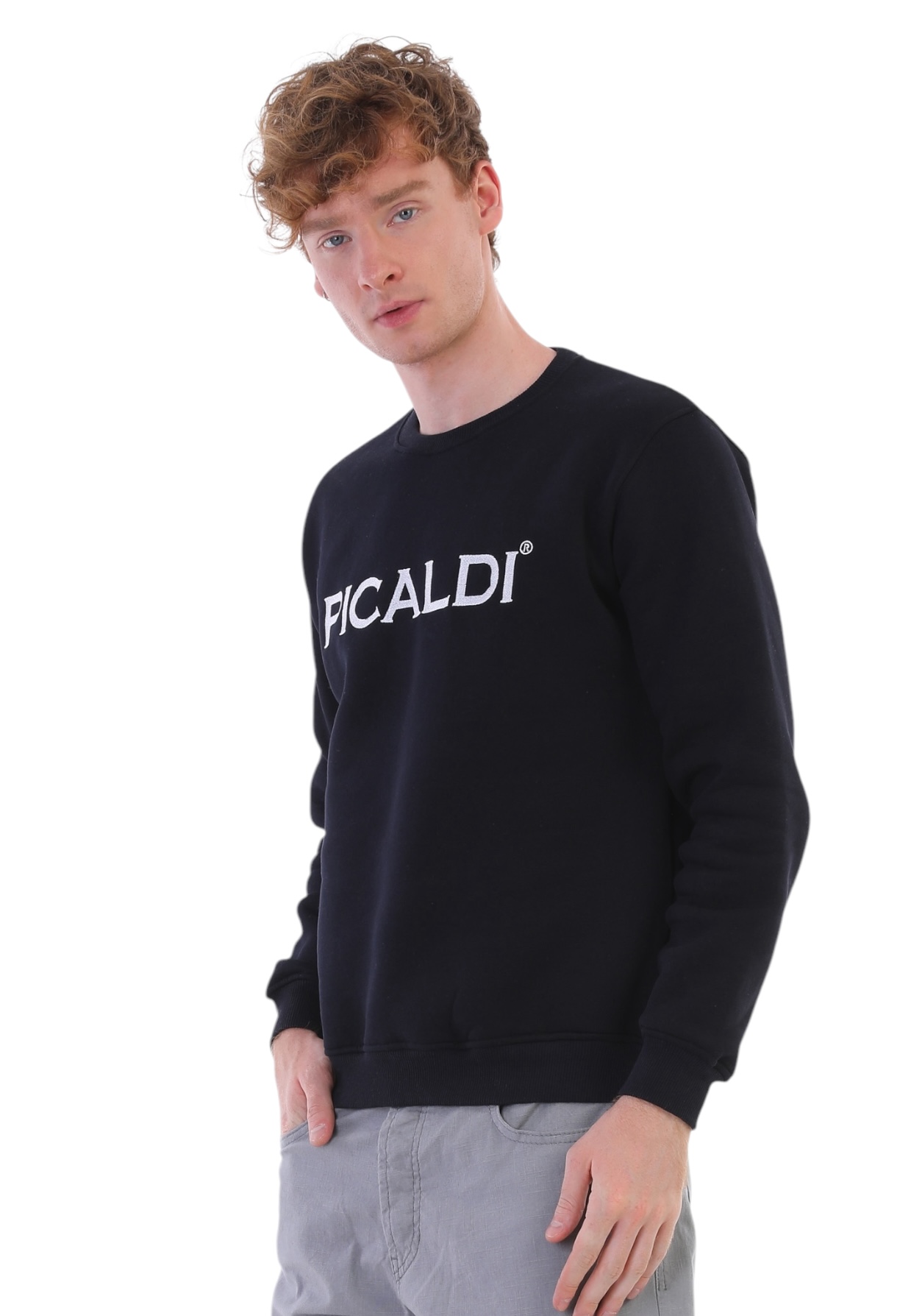 Picaldi Herren Sweatshirt Charlie Black XXL