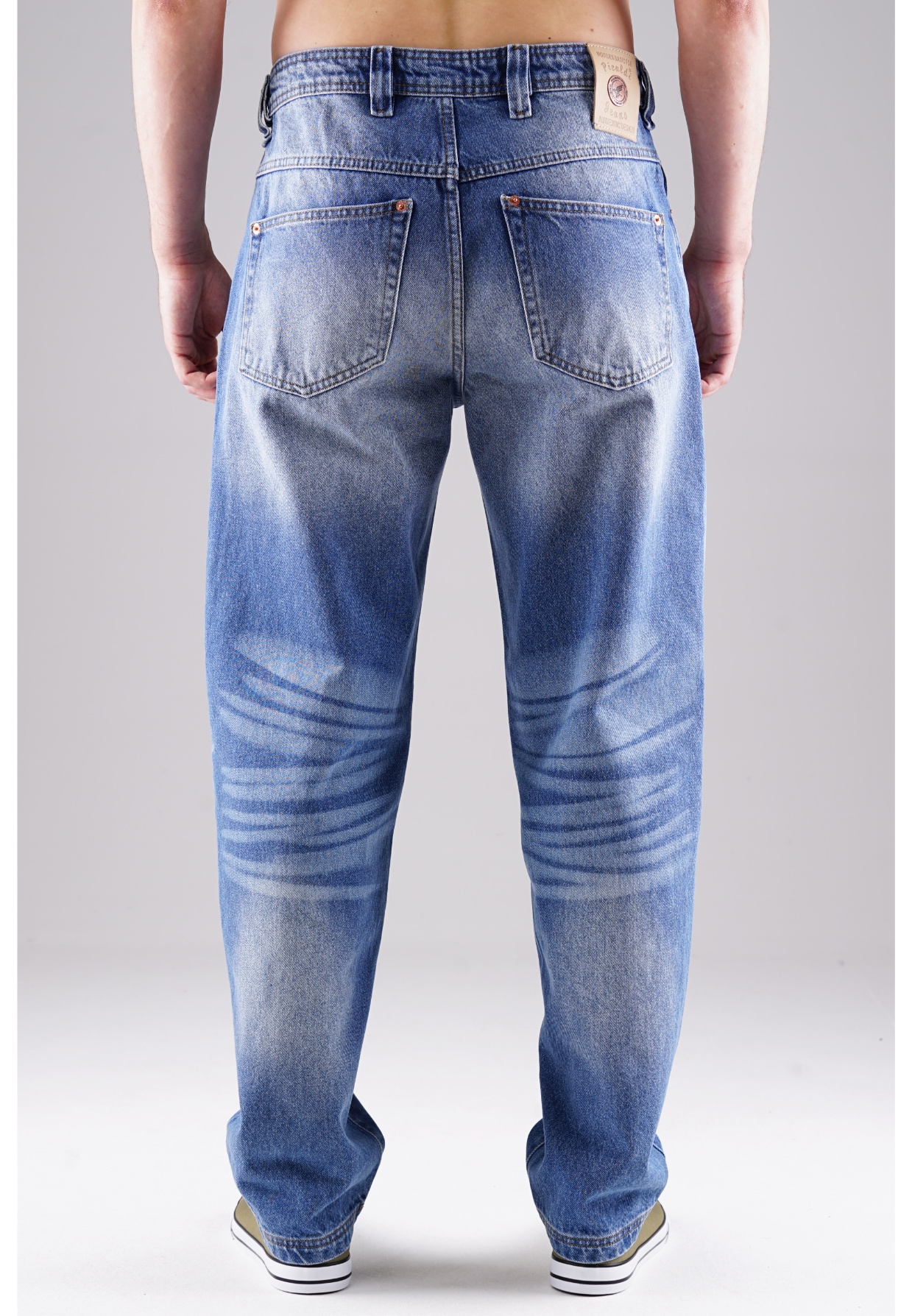 Picaldi Herren Jeans Zicco 472 Maryland washed dark greyblue Picaldi Zicco 472 Maryland - Relaxed-Karottenschnitt in Slate Harbor Grey-Blue W46-L32