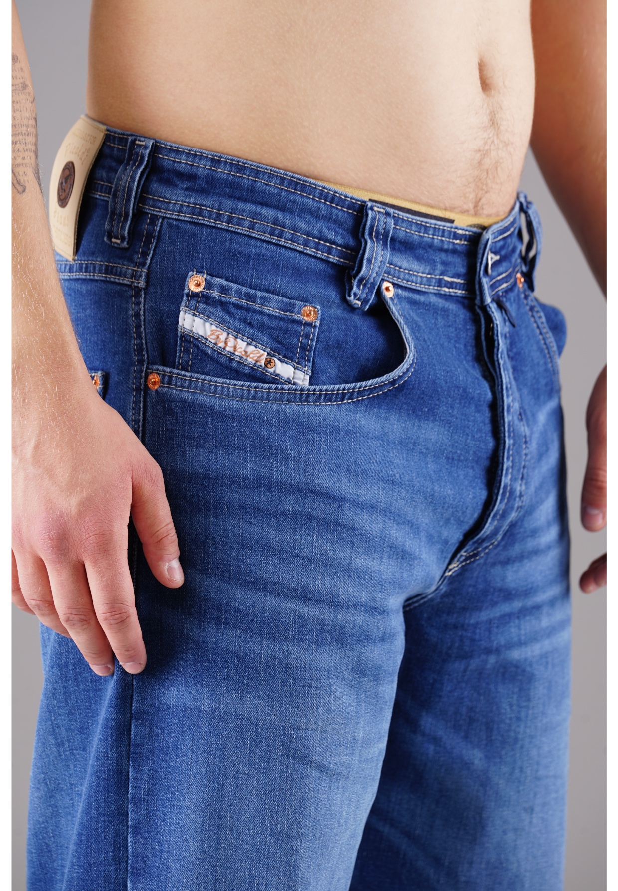 Picaldi Herren Jeans Zicco 471 Lozano washed indigo blue W42-L32
