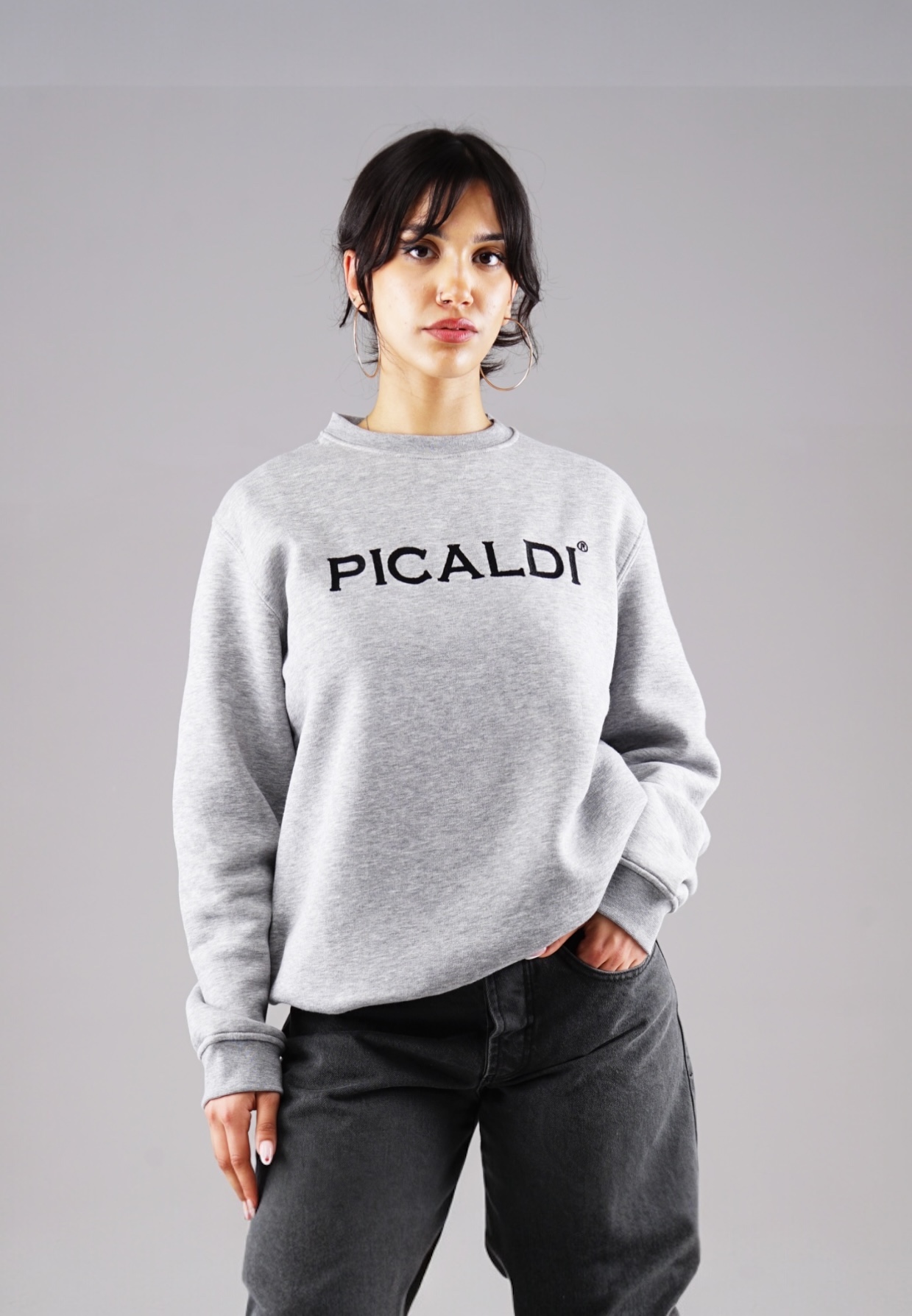 Picaldi Damen Sweatshirt Charlie Grey XXL