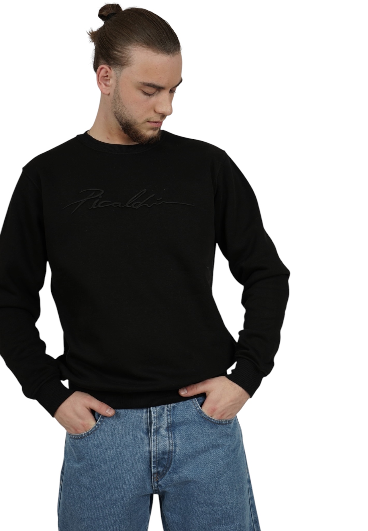 Picaldi Herren Sweatshirt Signature Black XXL