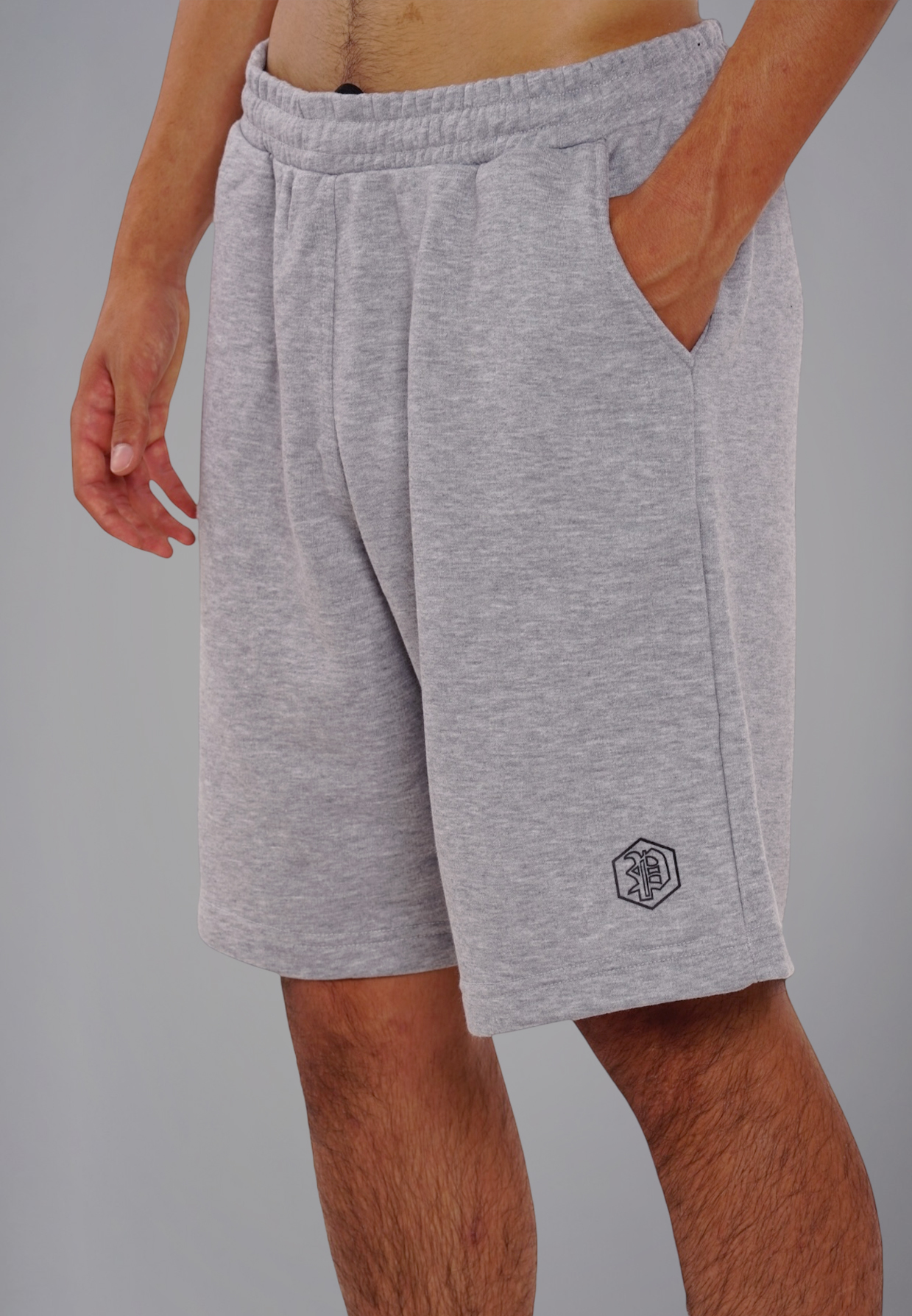 Picaldi Herren Sweatshorts Evident grey melange 3XL
