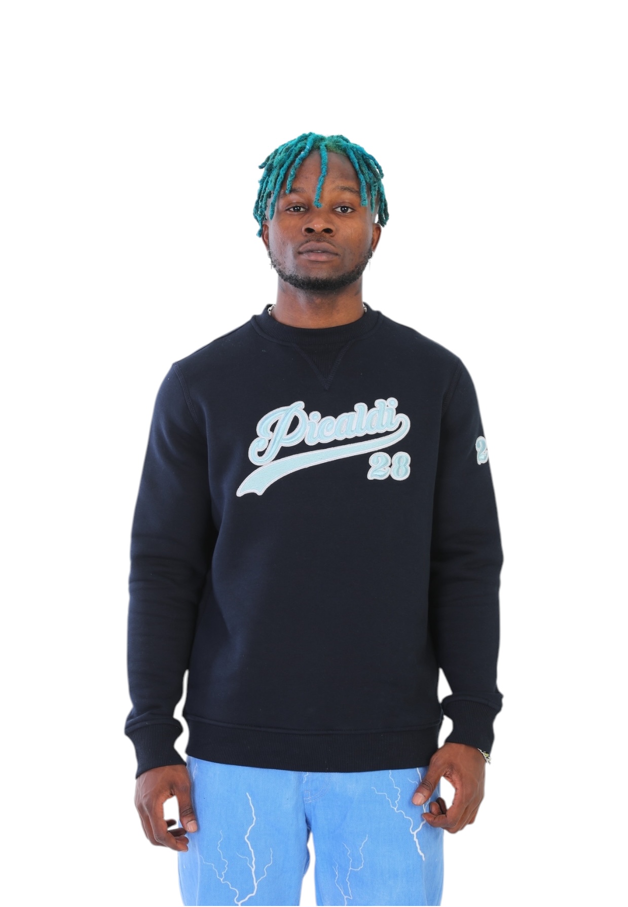 Picaldi Herren Sweatshirt Classical Navy Blue