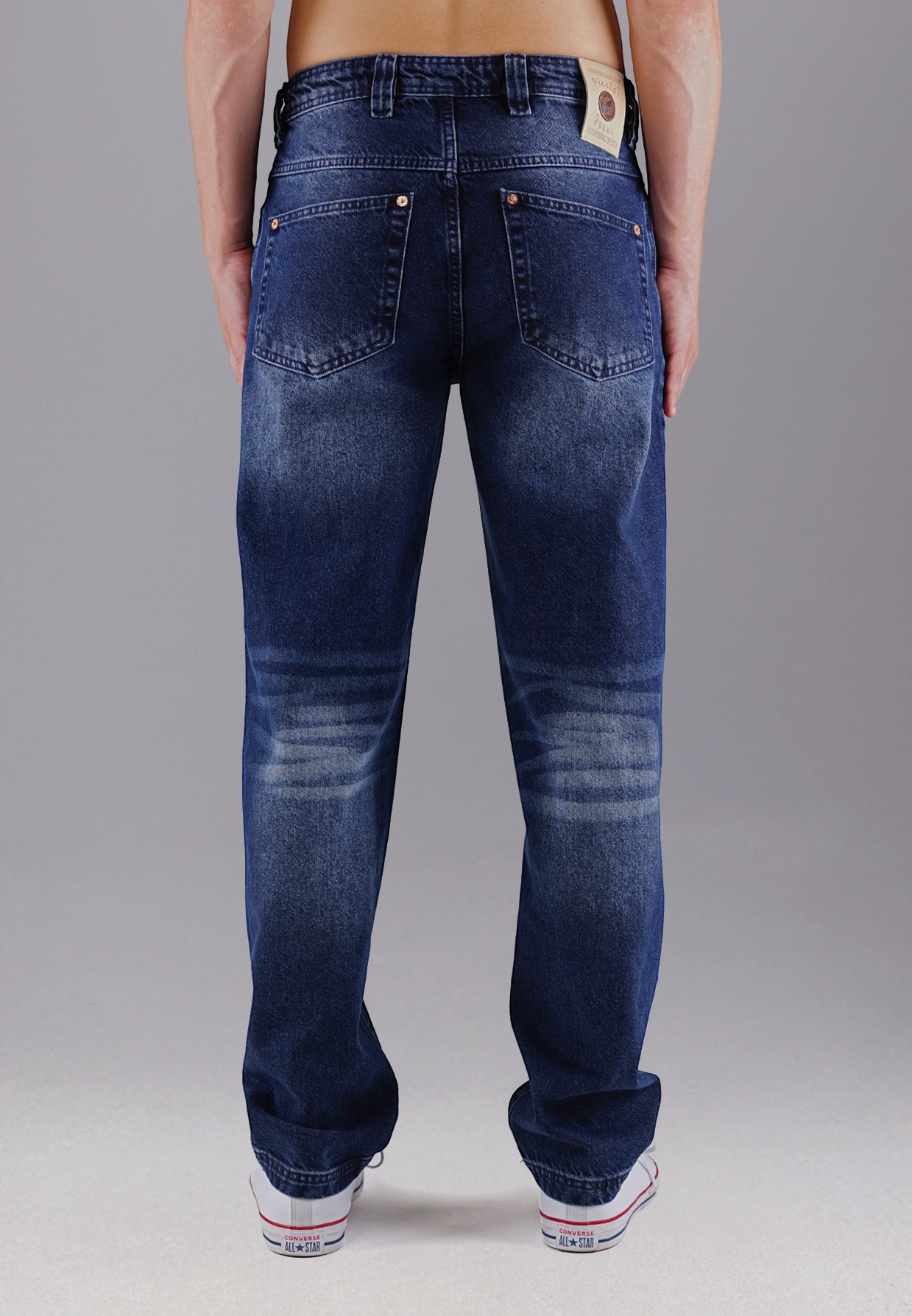 Picaldi Zicco 472 Tansanit Herrenjeans - Relaxed-Karottenschnitt in Marengo Blue
