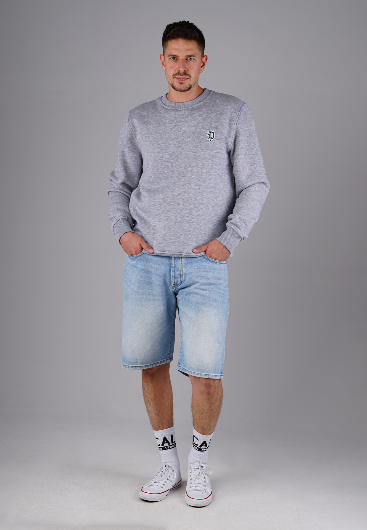 Picaldi Herren Sweatshirt P-Label Grey XXL