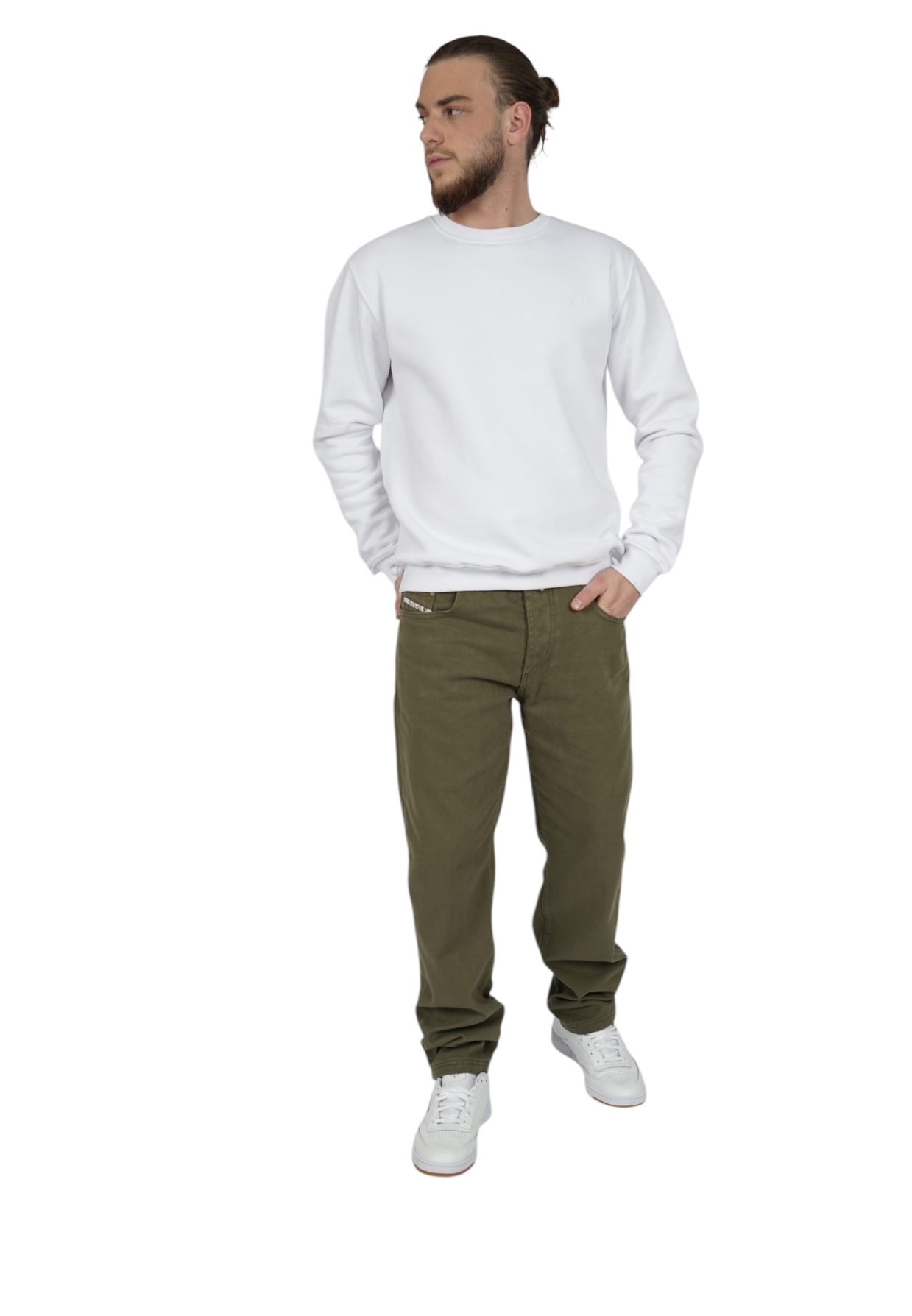 Picaldi Herren Jeans Zicco 472 Military Green dark khaki W28-L30