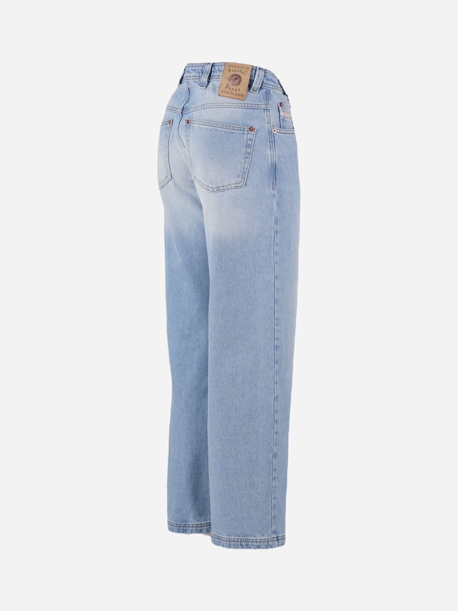 Picaldi Zicco 474 Las Vegas Herrenjeans - Baggy Fit mit Straight Leg in Iced Slate W42-L32