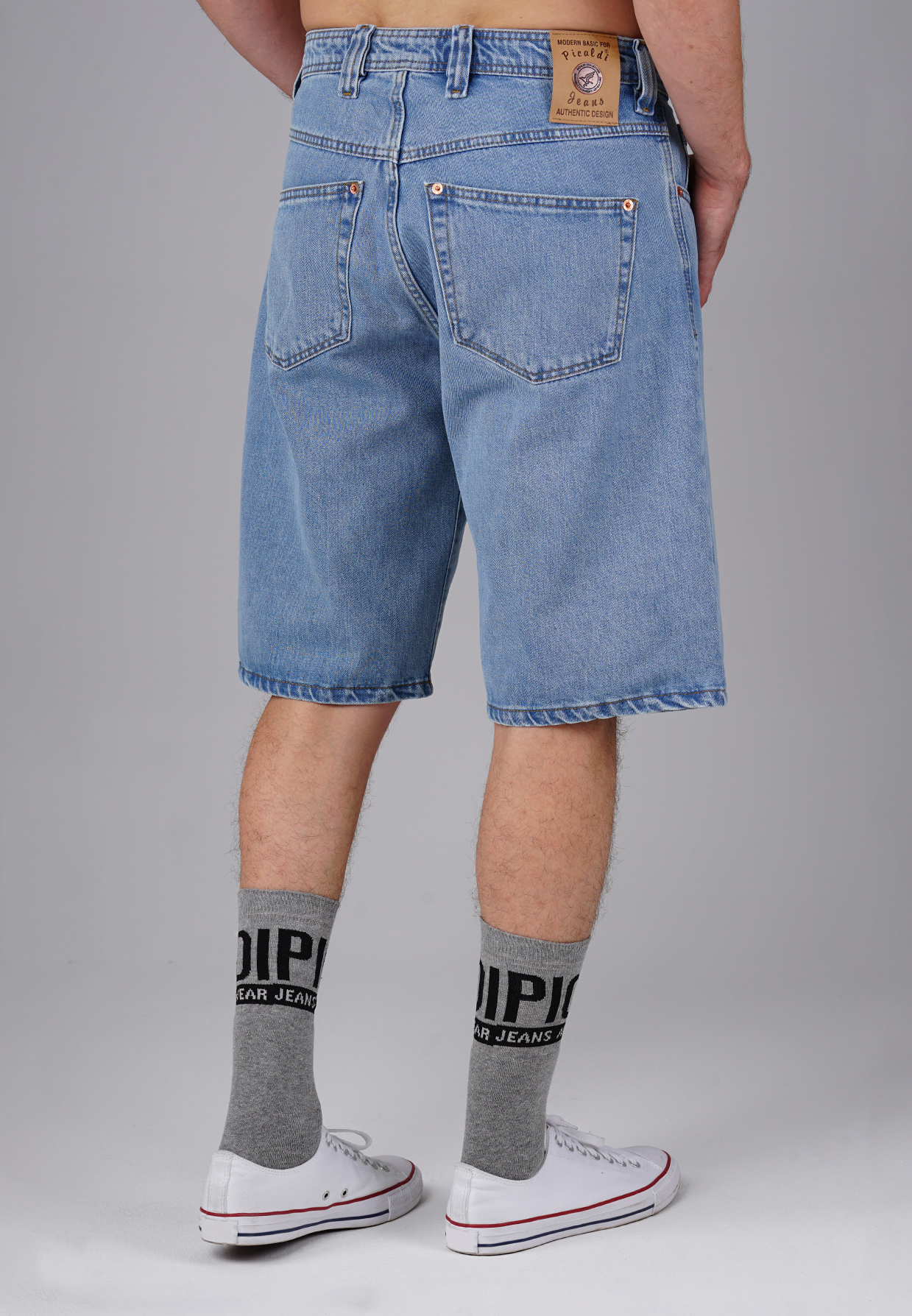 Picaldi Zicco 471 Alonso Herren Jeansshorts - Relaxed Fit in Nordic Blue