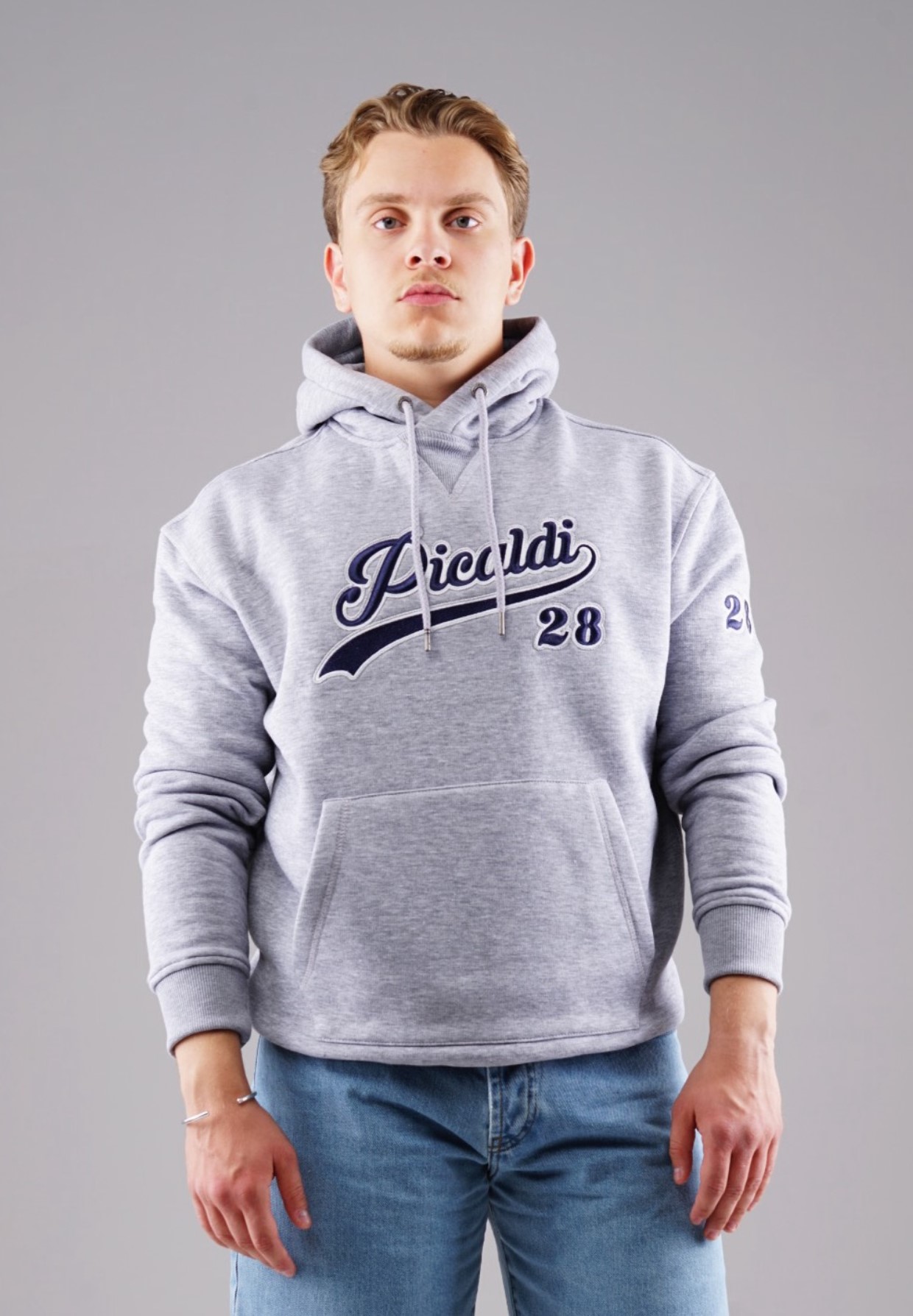 Picaldi Herren Kapuzenpullover Classical grey XXL