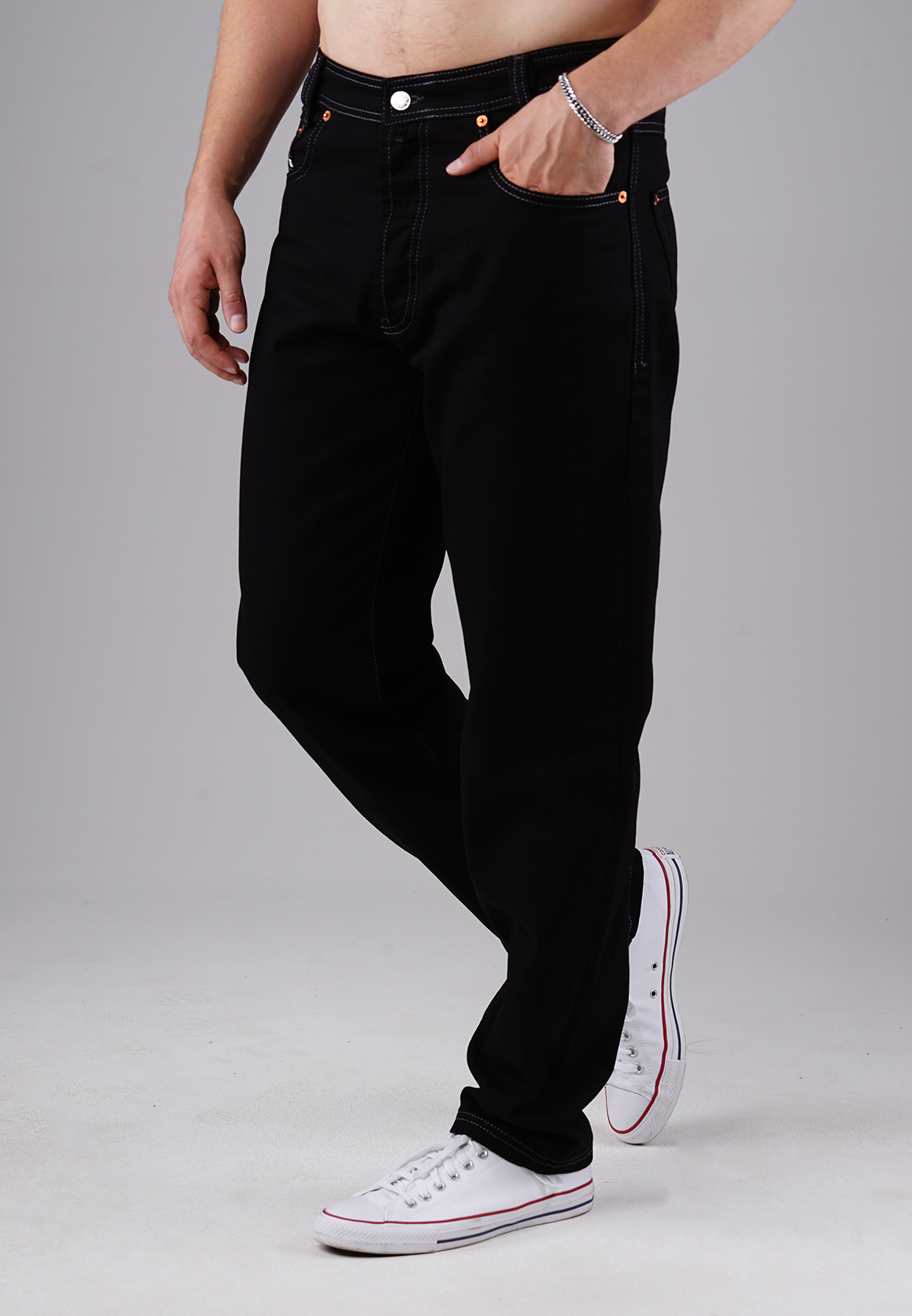 Picaldi Herren Jeans Zicco 473 Platin Black pure black W42-L32