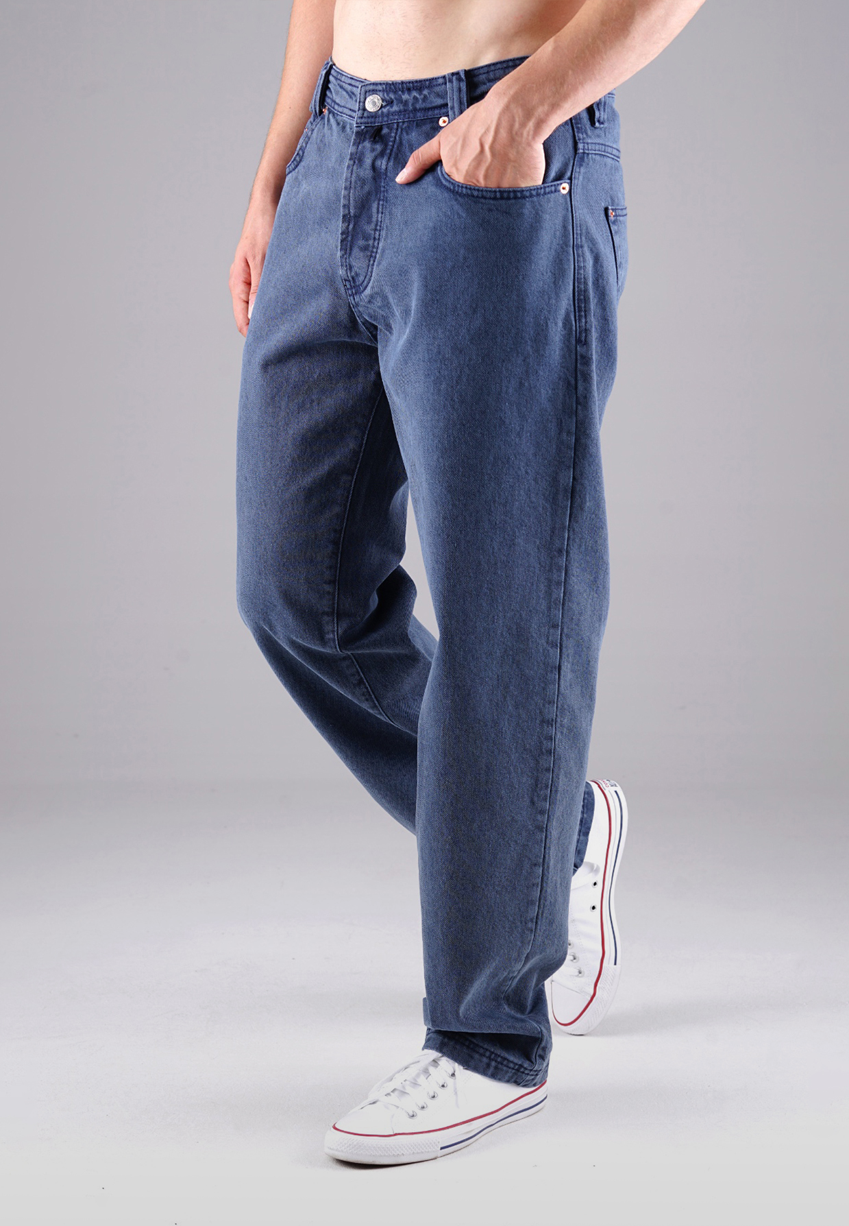 Picaldi Zicco 472 Handy Herrenjeans – Relaxed Karottenschnitt in Indigo Deep Blue W42-L32