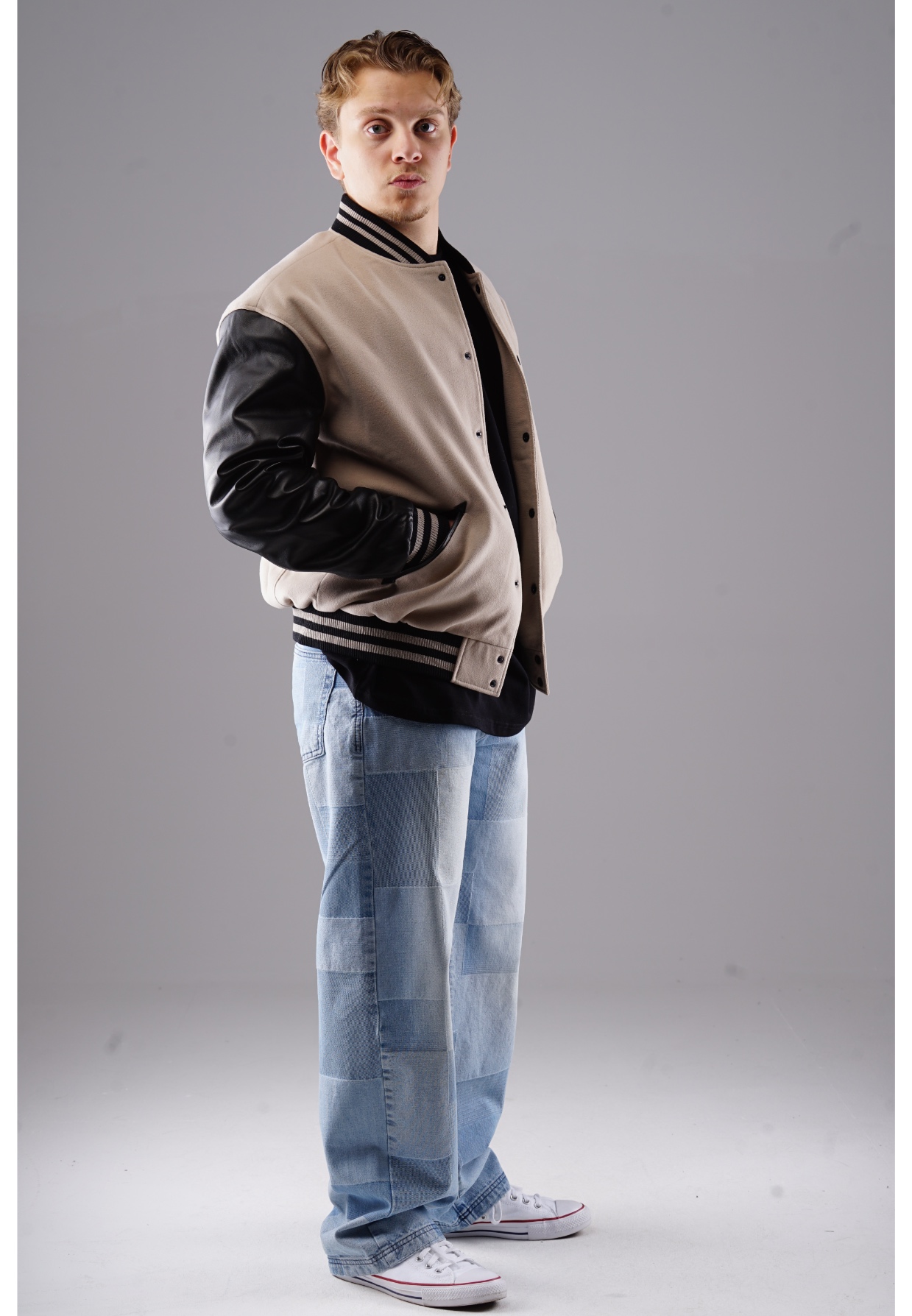 Picaldi Herren College Jacke Tiger beige XXL