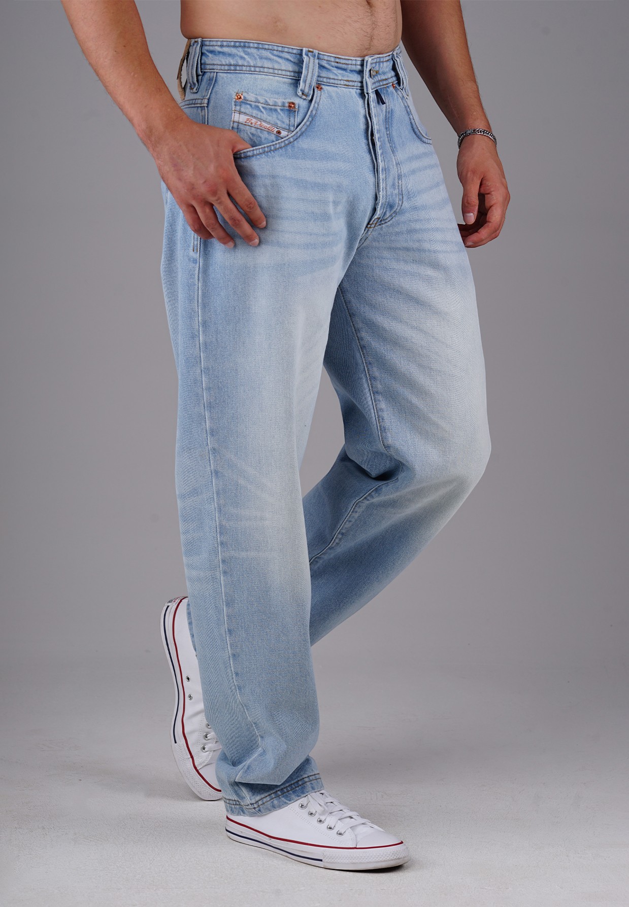 Picaldi Herren Jeans Zicco 472 Diamond washed light blue W44-L32