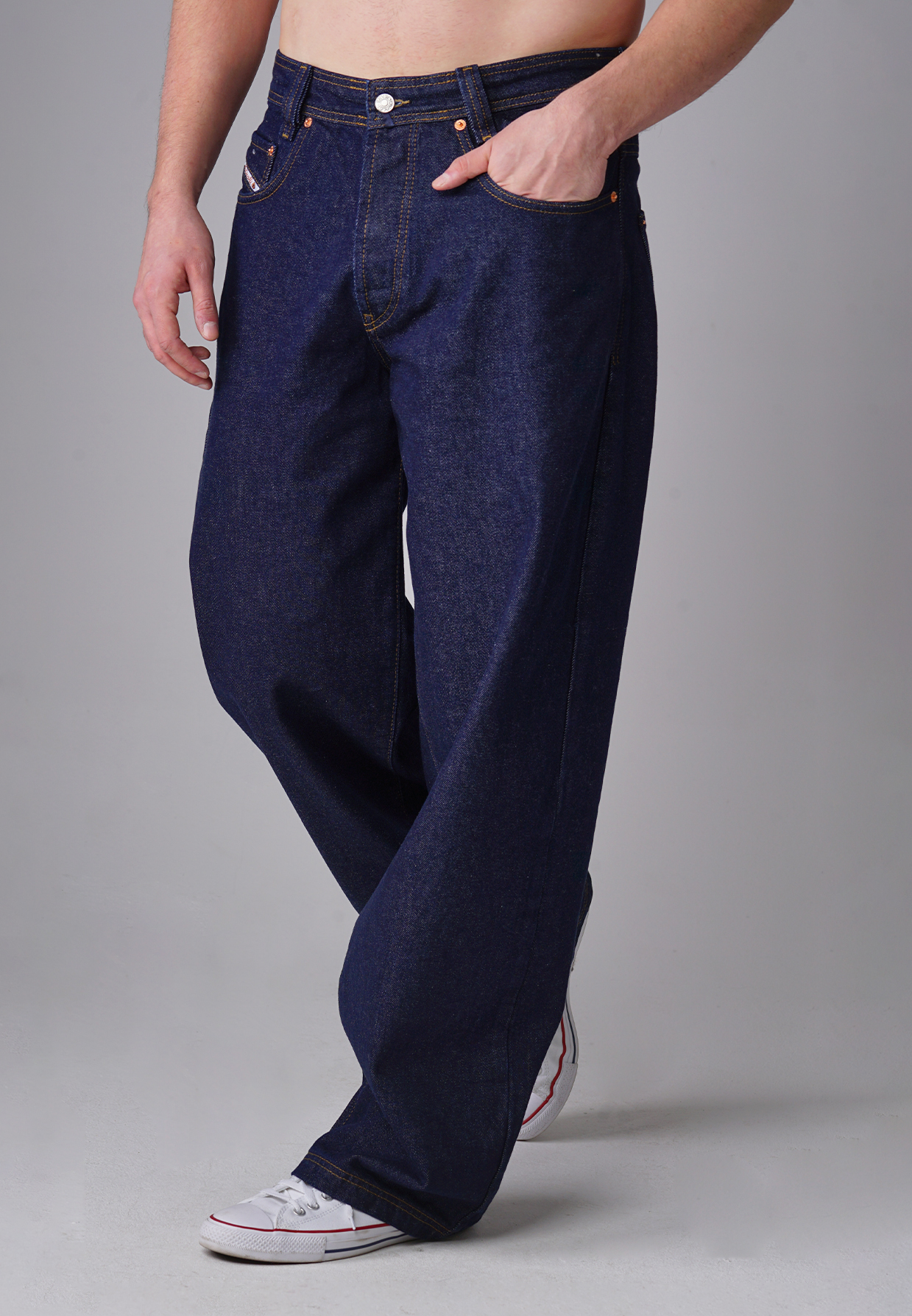 Picaldi Zicco 475 Dark Blue Herren Jeans – Baggyschnitt in Midnight Blue