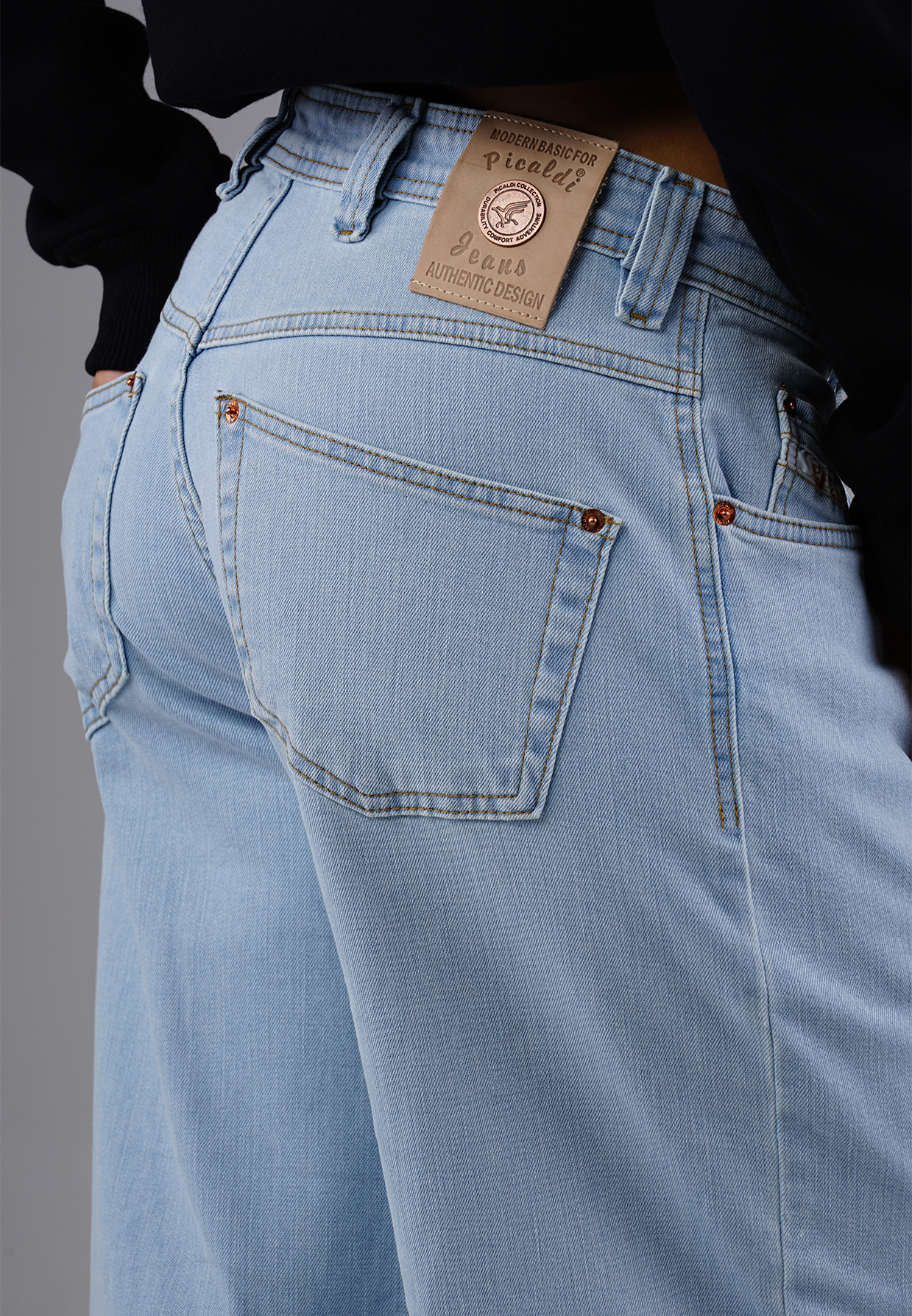 Picaldi Damen Jeans Zicco 471 Palesky Ice Blue Vintage W42-L32