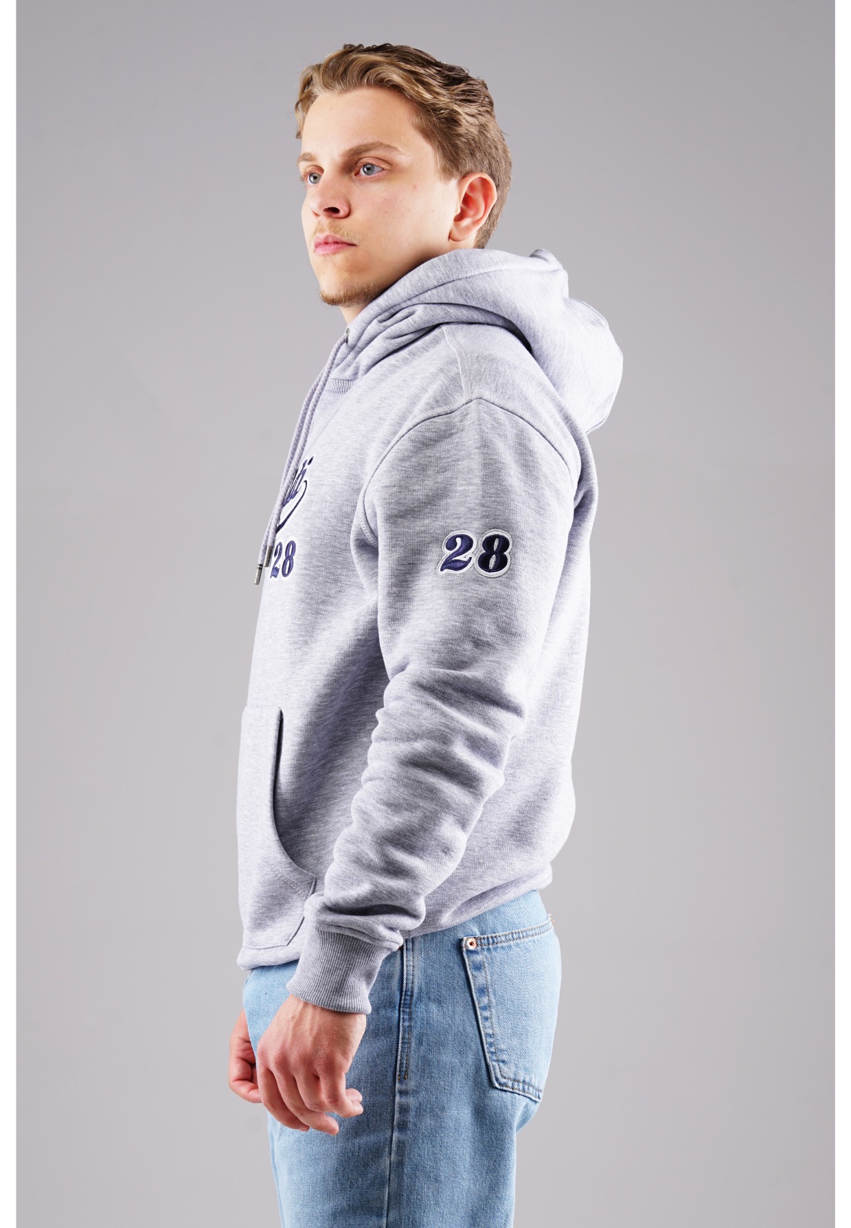 Picaldi Herren Kapuzenpullover Classical grey XXL