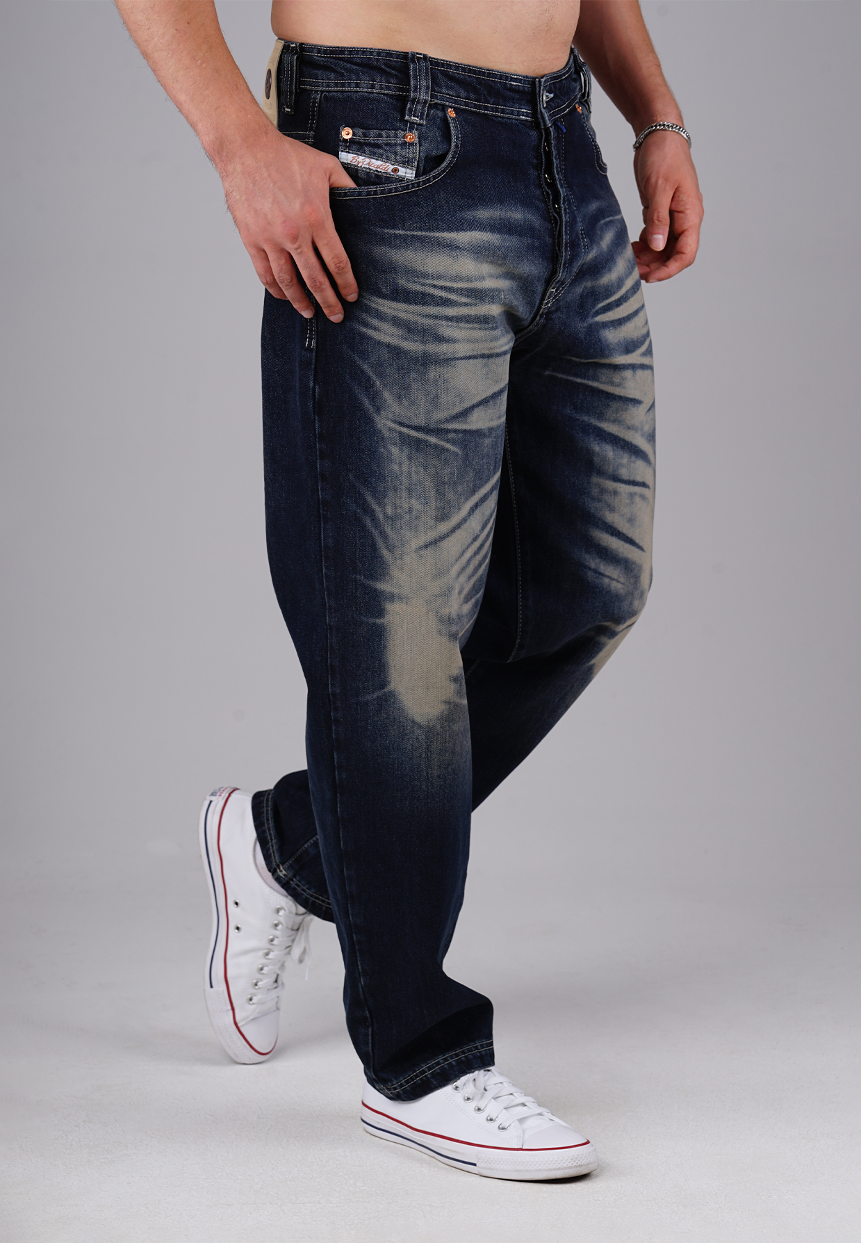 Picaldi Herren Jeans Zicco 472 Eldorado dark blue greystone washed W40-L34