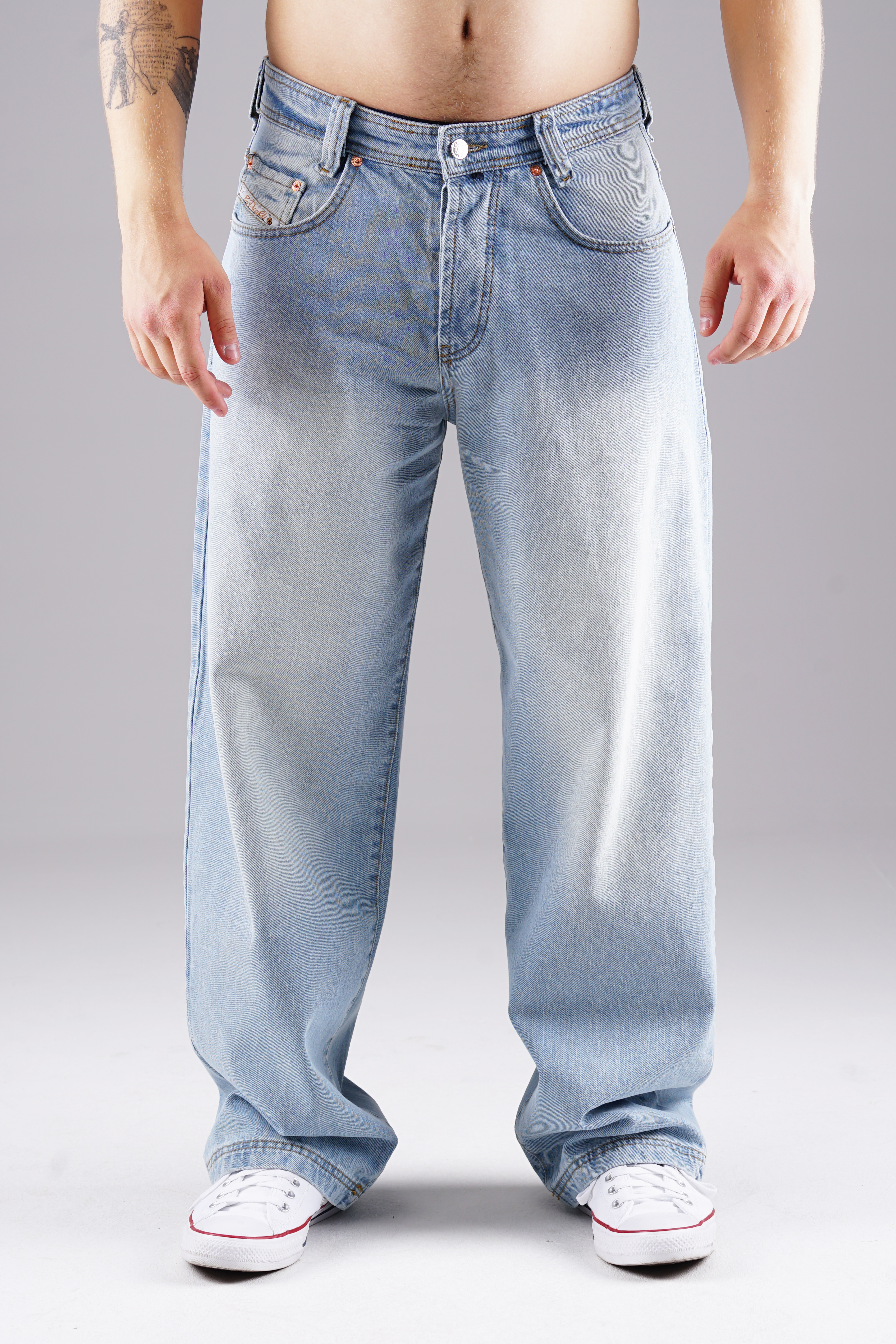 Picaldi Herren Jeans Baggy Zicco 475 Lagoon W38-L34