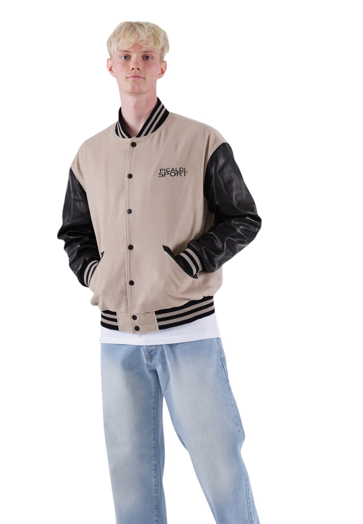 Picaldi Herren College Jacke Tiger Beige XXL