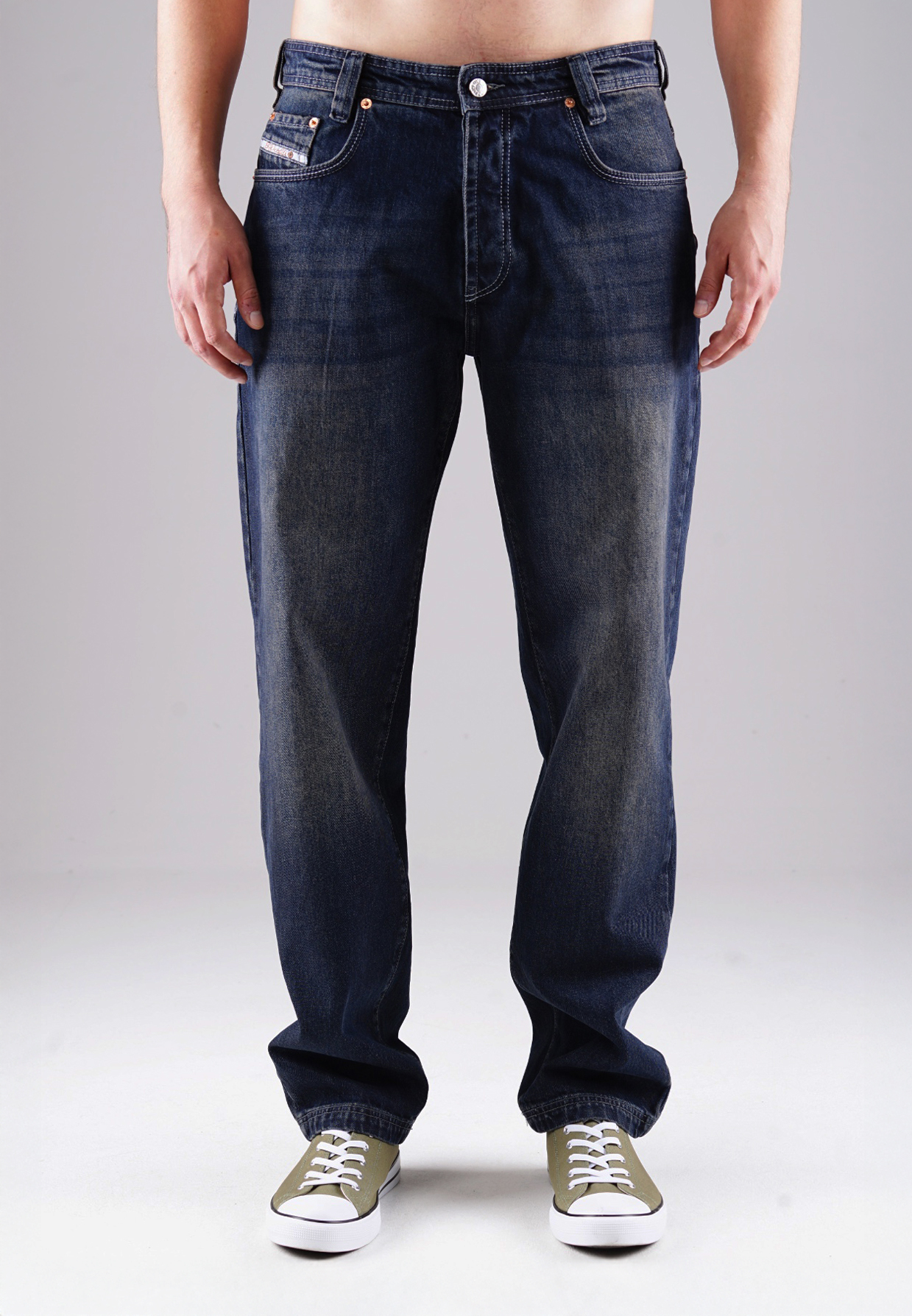 Picaldi Herren Jeans Zicco 472 Indiana washed dark blue W42-L32