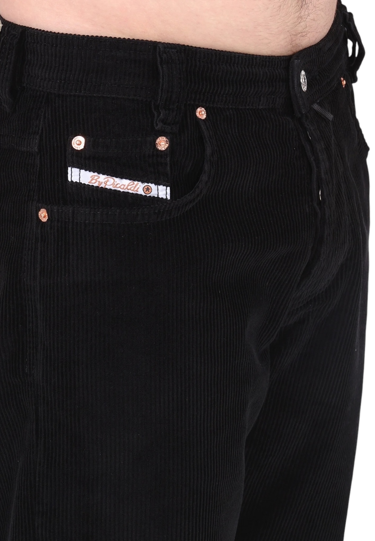 Picaldi Herren Jeans Zicco 472 Cord Black W28-L30