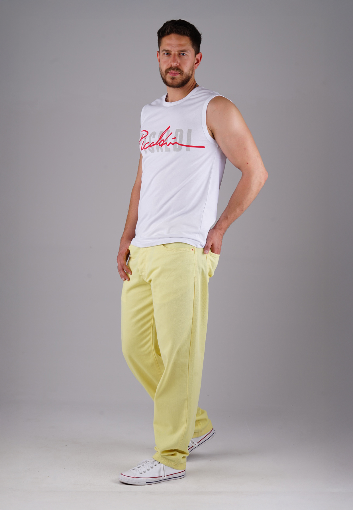 Picaldi Herren Jeans Zicco 472 Gabardine Yellow Picaldi Herren Jeans Zicco 472 Gabardine Yellow W40-L32