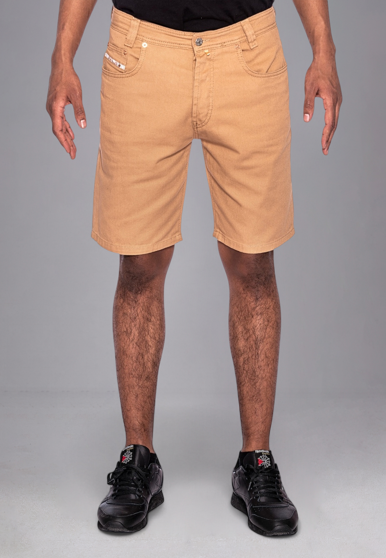 Picaldi Herren Shorts Zicco 472 Gabardine camel