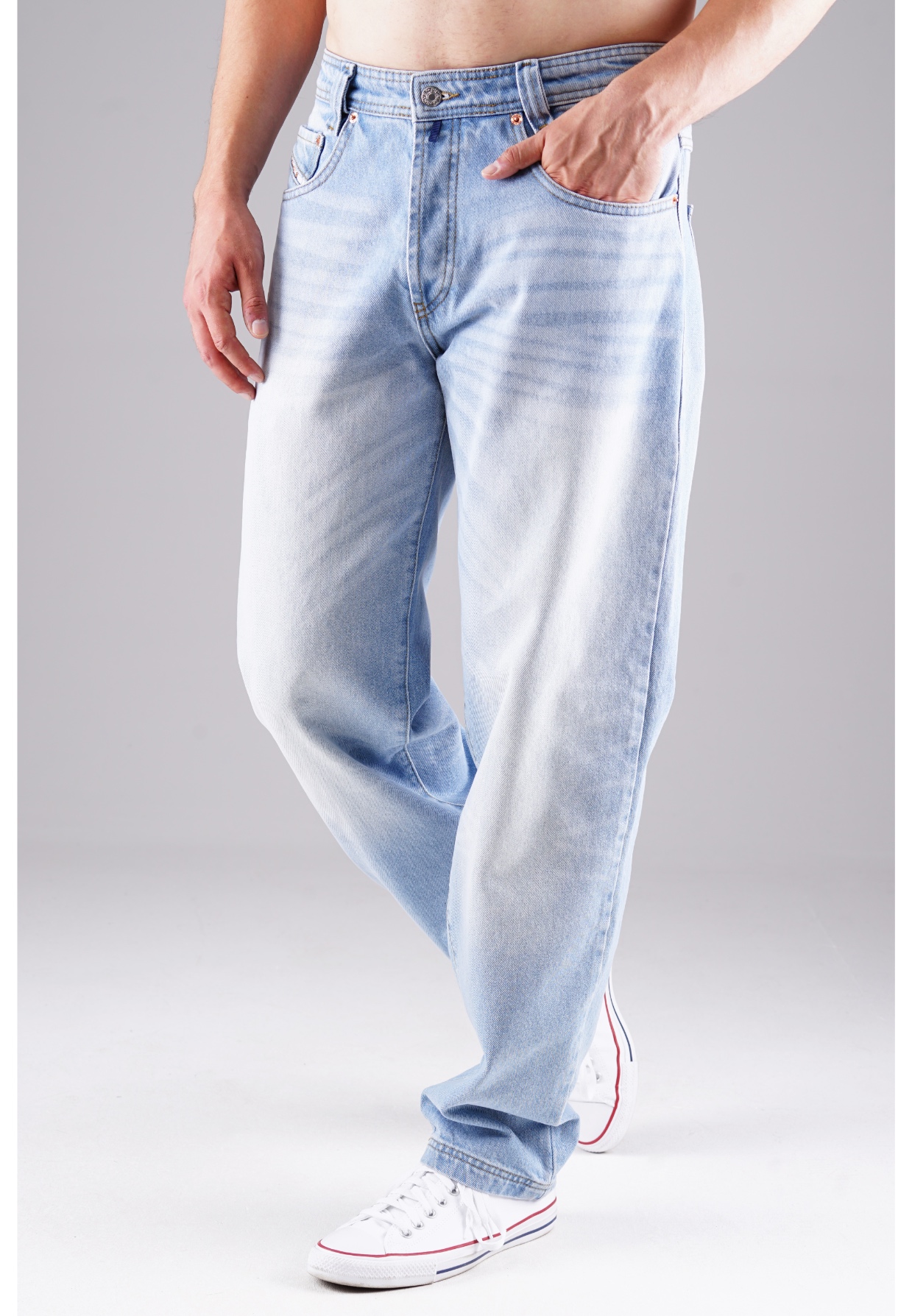 Picaldi Herren Jeans Zicco 472 Diamond washed light blue W44-L32