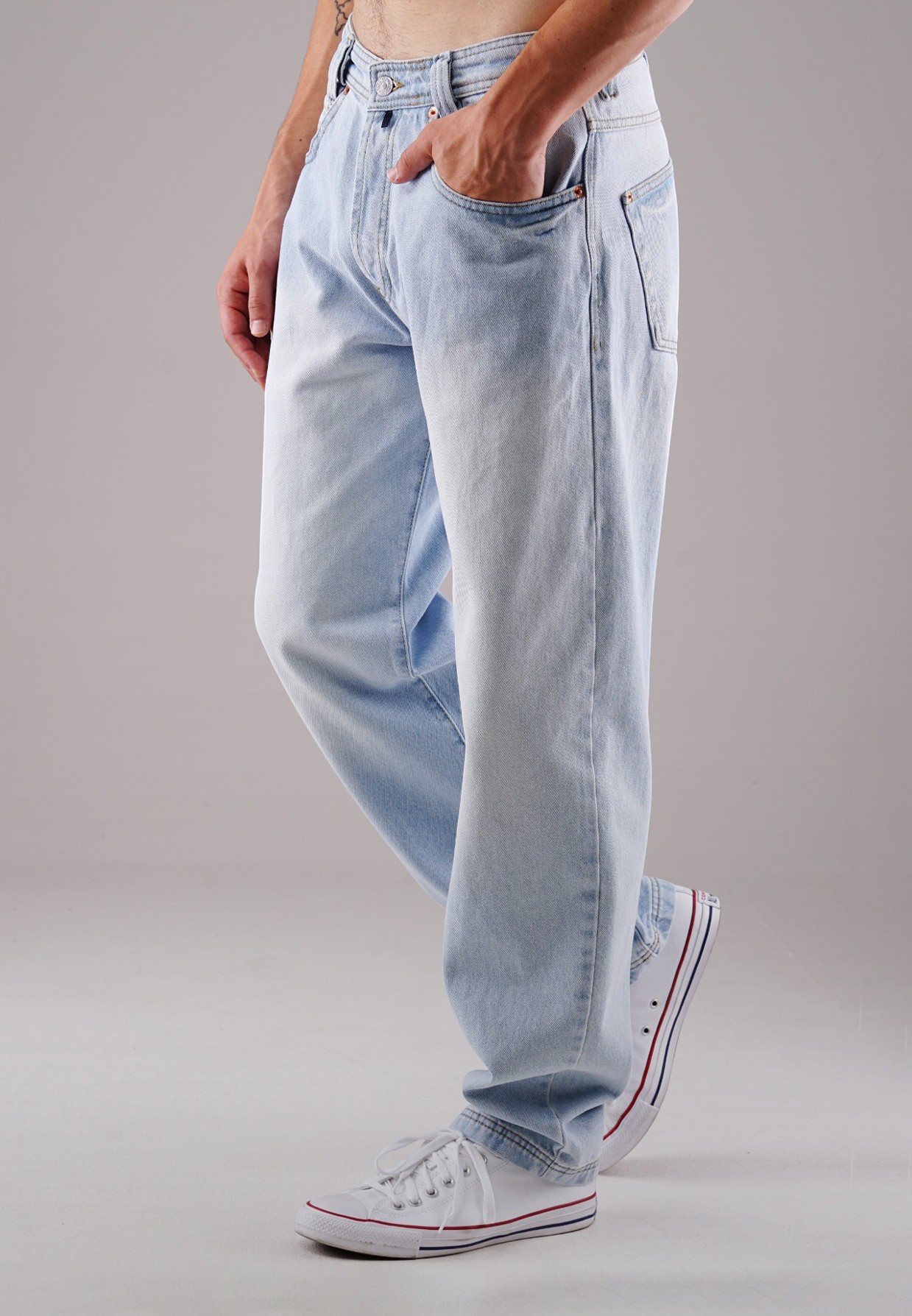 Picaldi Zicco 472 Virginia Herrenjeans - Relaxed-Karottenschnitt in Cerulean Stone W46-L32