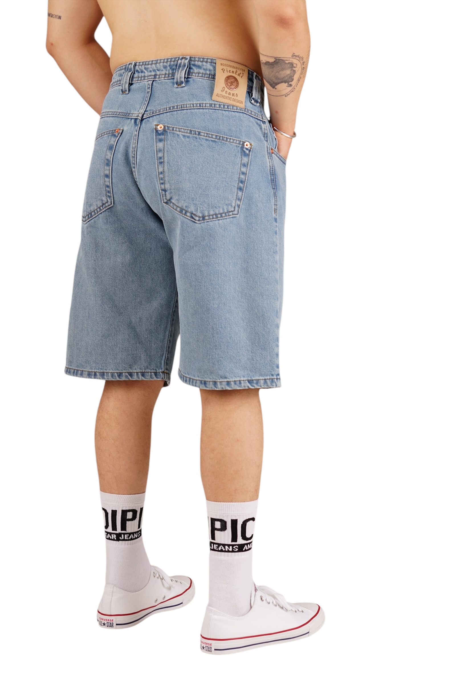 Picaldi Herren Jeansshorts Zicco 471 Heat indigo denim blue W40