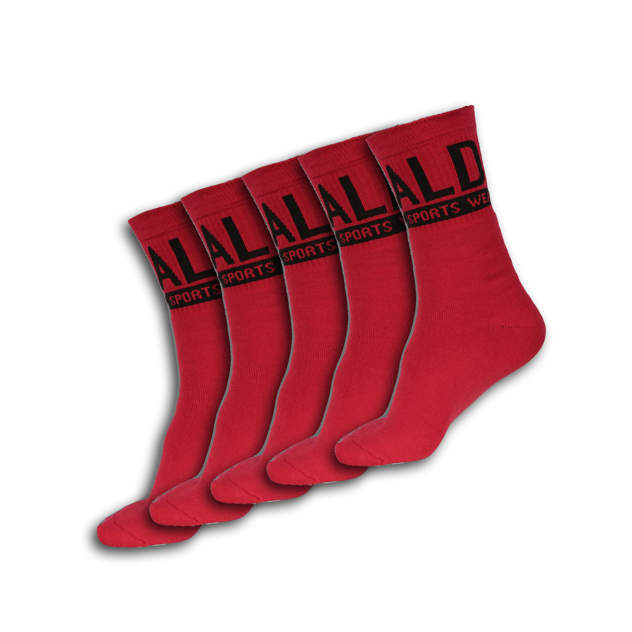 Picaldi Socken Logo 6-Paar Sportswear Red