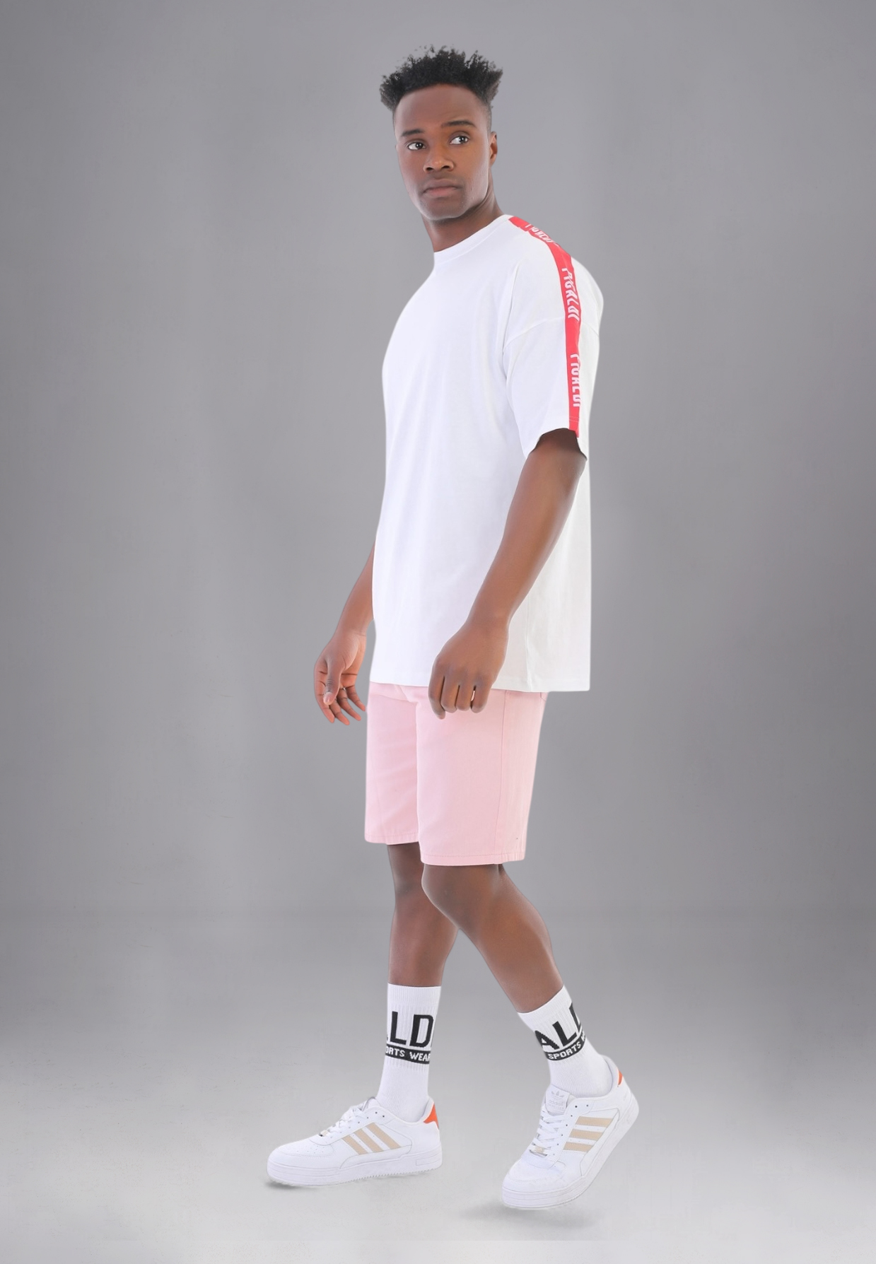 Picaldi Herren Shorts Zicco 472 Gabardine pink W40