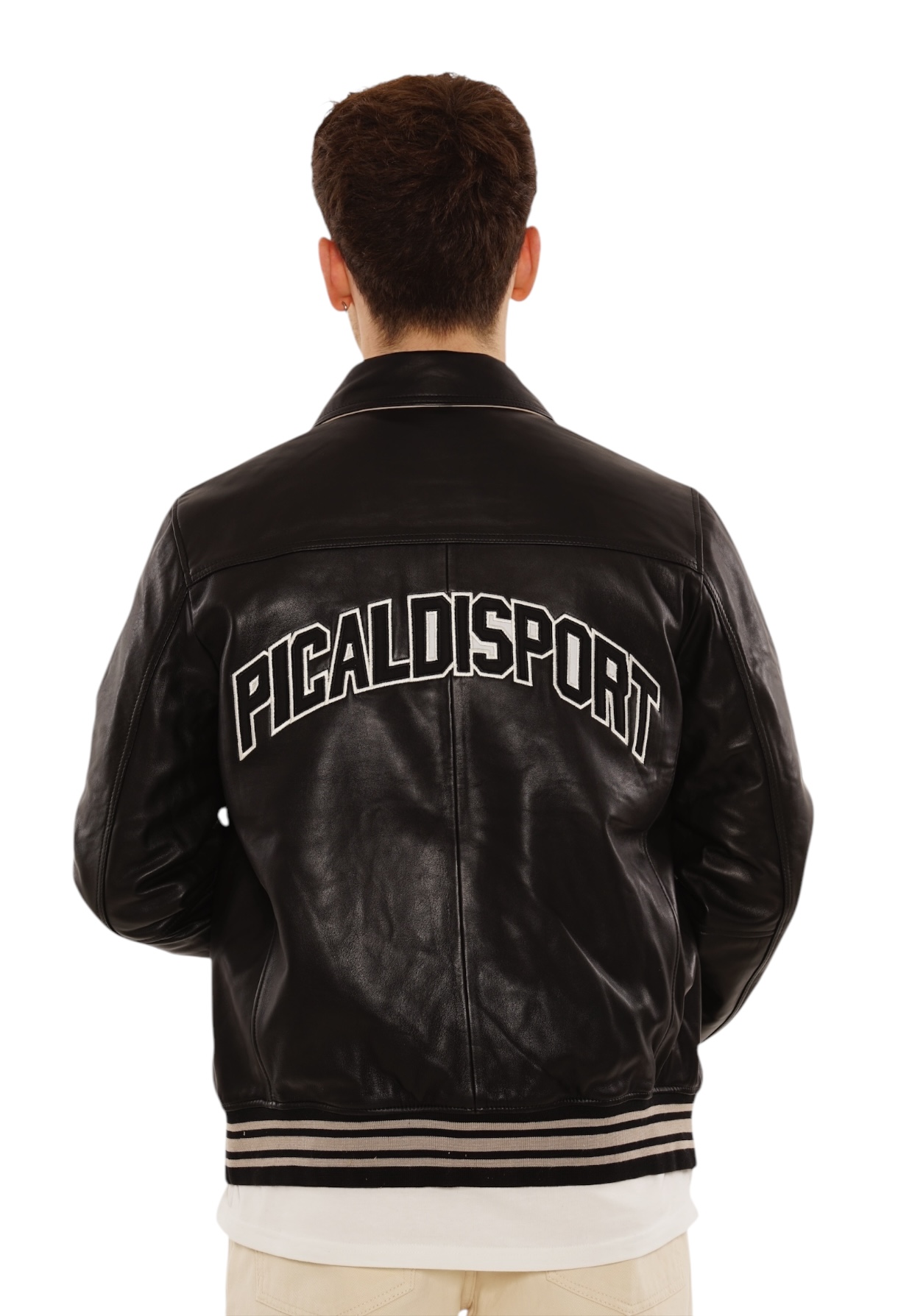 Picaldi Herren Lederjacke Picaldi Sport Black XXL