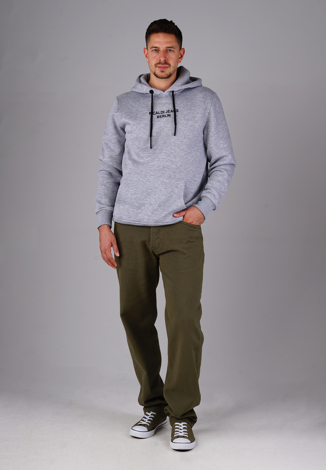 Picaldi Herren Jeans Zicco 472 Military Green dark khaki W28-L30