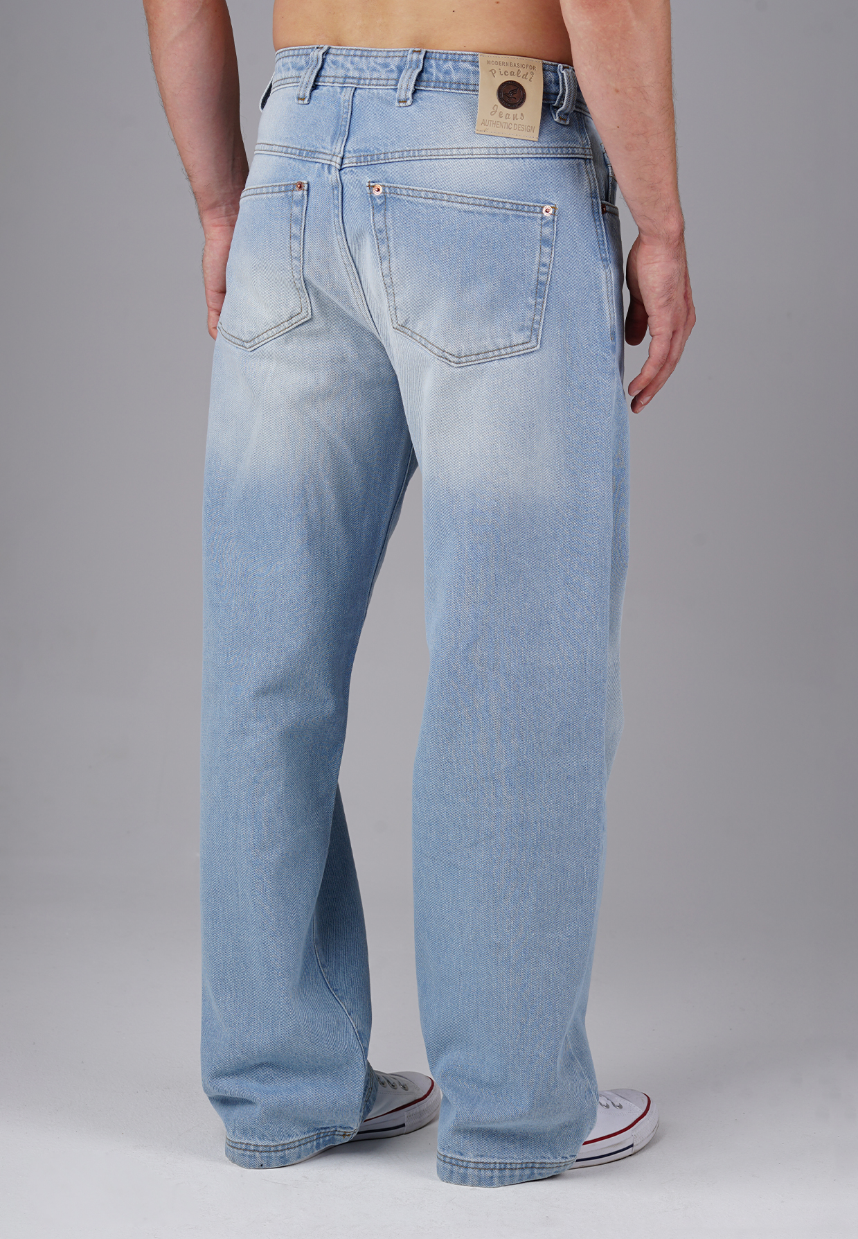 Picaldi Zicco 474 Las Vegas Herrenjeans - Baggy Fit mit Straight Leg in Iced Slate Picaldi Zicco 474 Las Vegas Herrenjeans - Baggy Fit mit Straight Leg in Iced Slate W42-L32