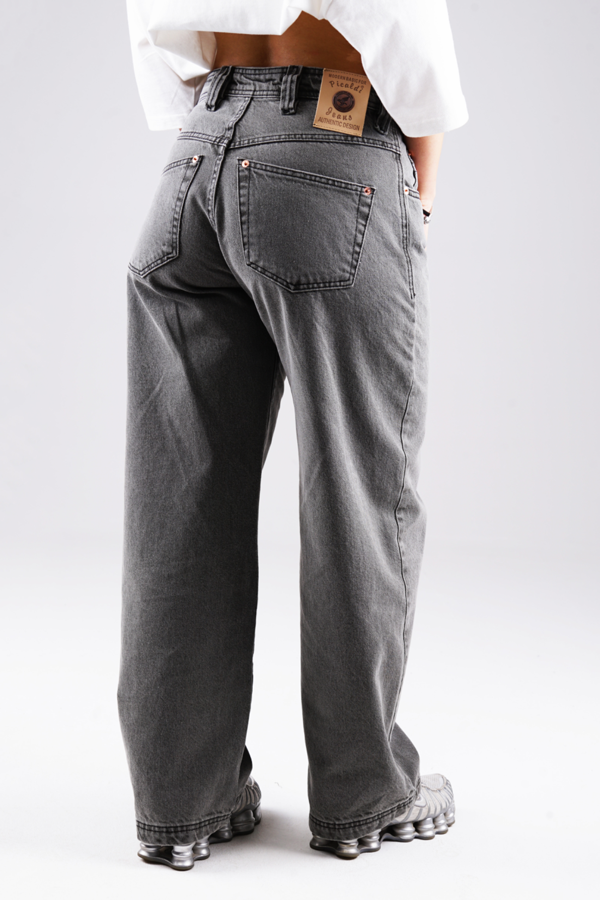 Picaldi Herren Jeans Baggy Zicco 475 Steel washed steel grey W36-L32