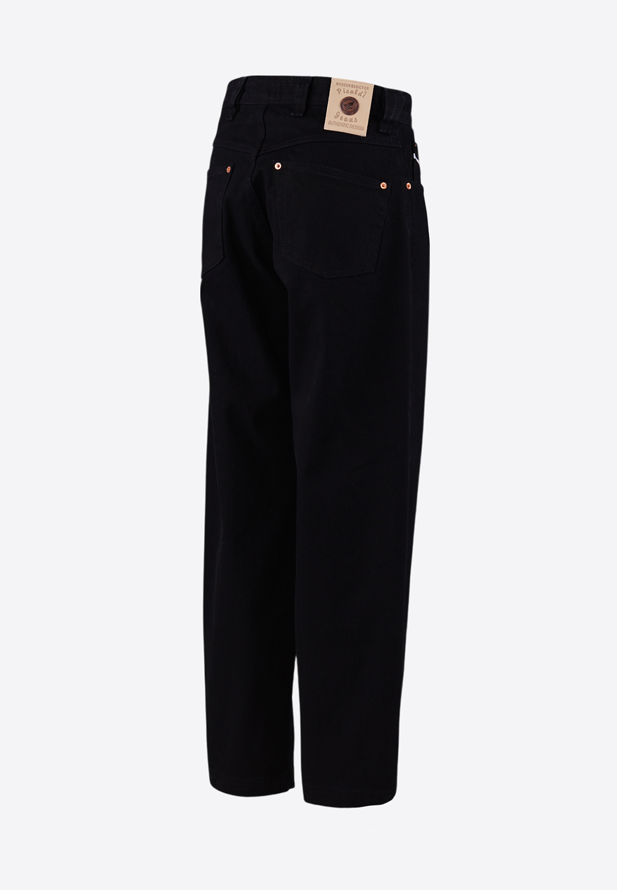 Picaldi Zicco 471 Eternal Herren Jeans – Loose Tapered Fit Black Denim W40-L32