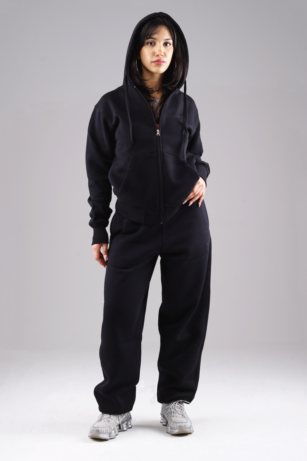 Picaldi Herren Zip Hoodie Hustle Black XXL