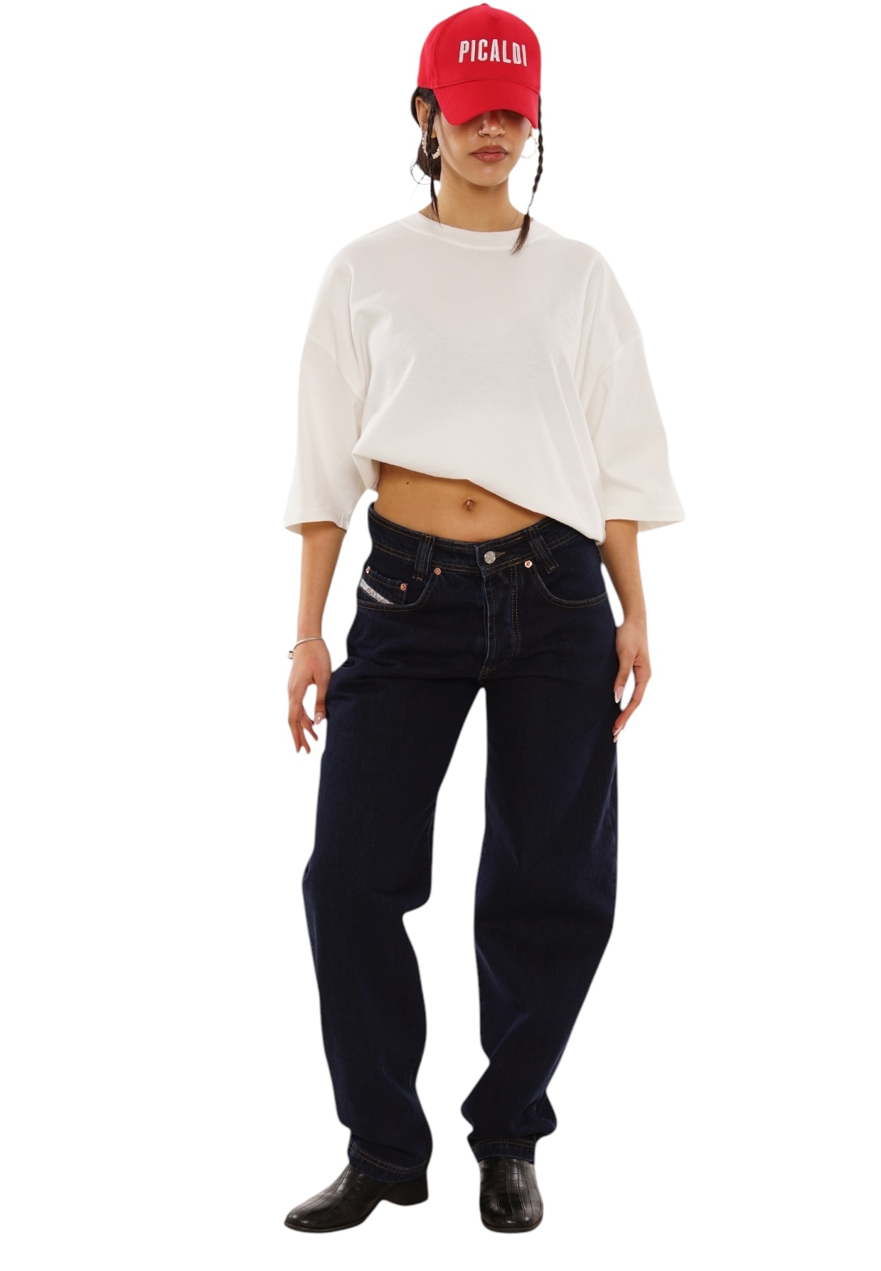 Picaldi Zicco 471 Daytona Damen Jeans – Loose Tapered Fit Dark Navy W29-L30 Picaldi Zicco 471 Daytona Damen Jeans – Loose Tapered Fit Dark Navy W42-L32
