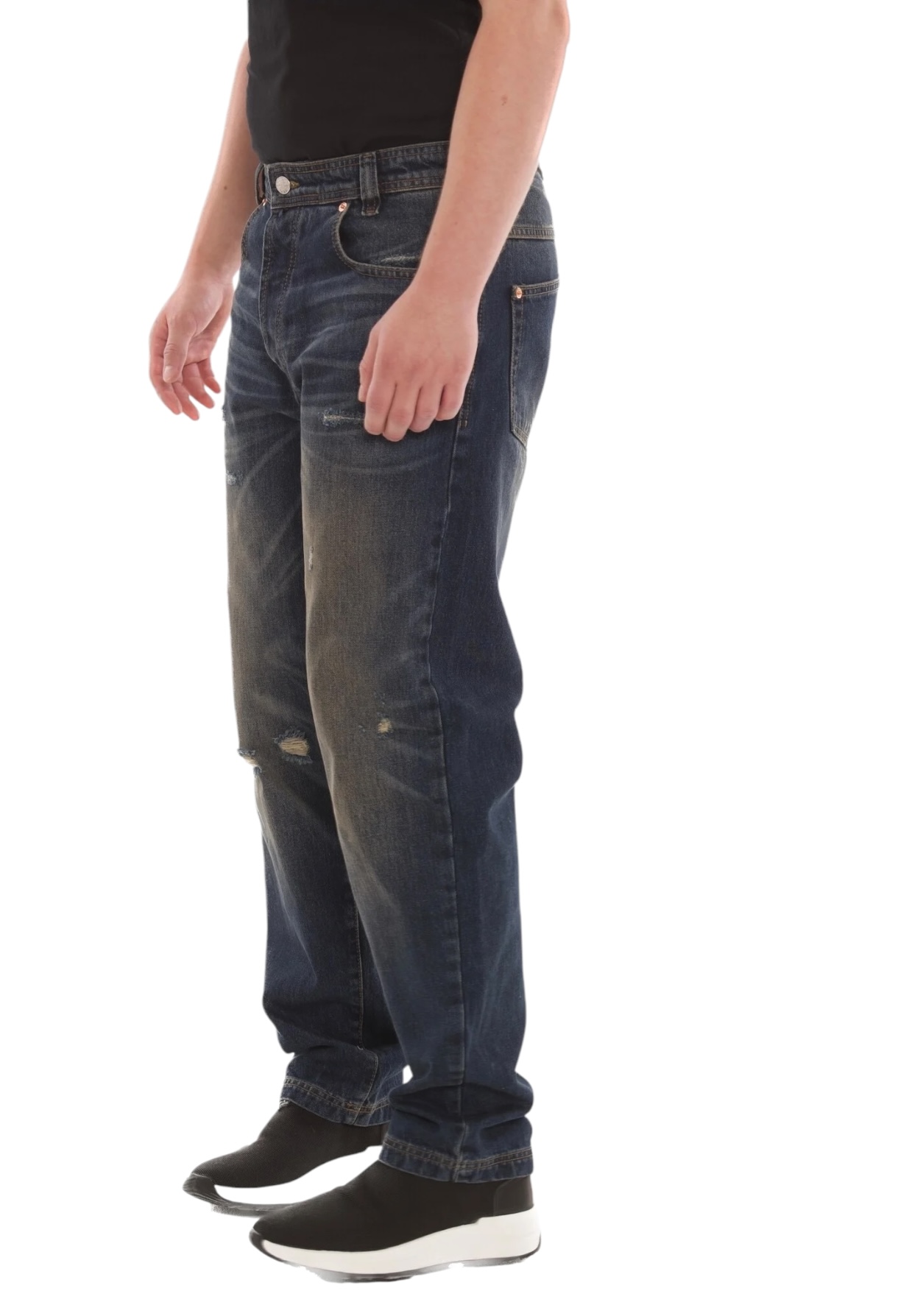 Picaldi Herren Jeans Zicco 472 Austin dark blue dark grey washed W28-L30