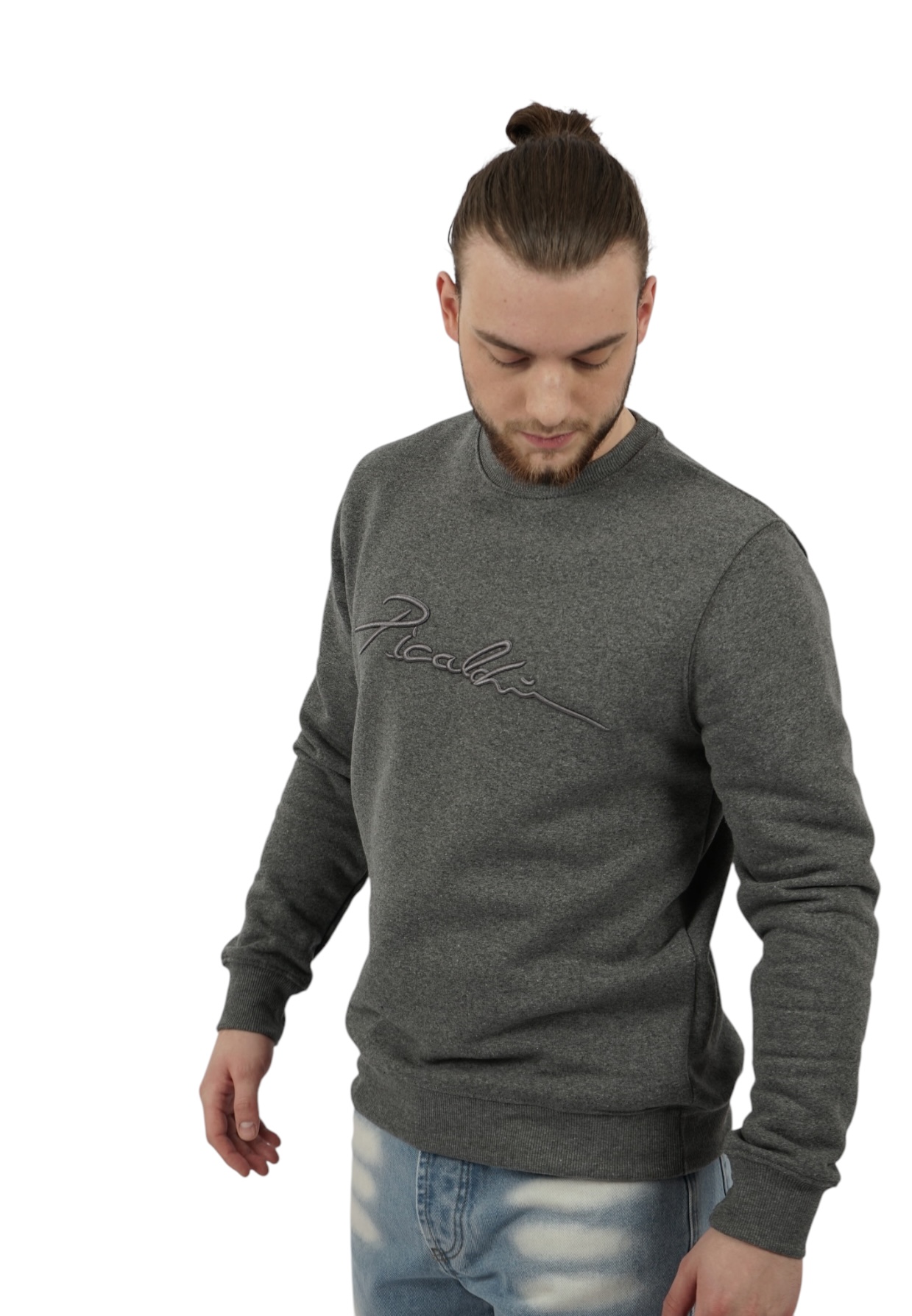 Picaldi Herren Sweatshirt Signature Anthracite XXL