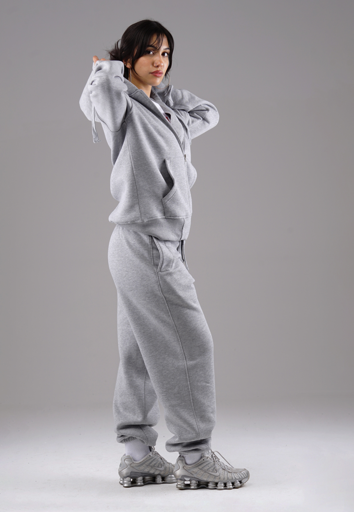Picaldi Damen Sweatpants Hustle grey XXL