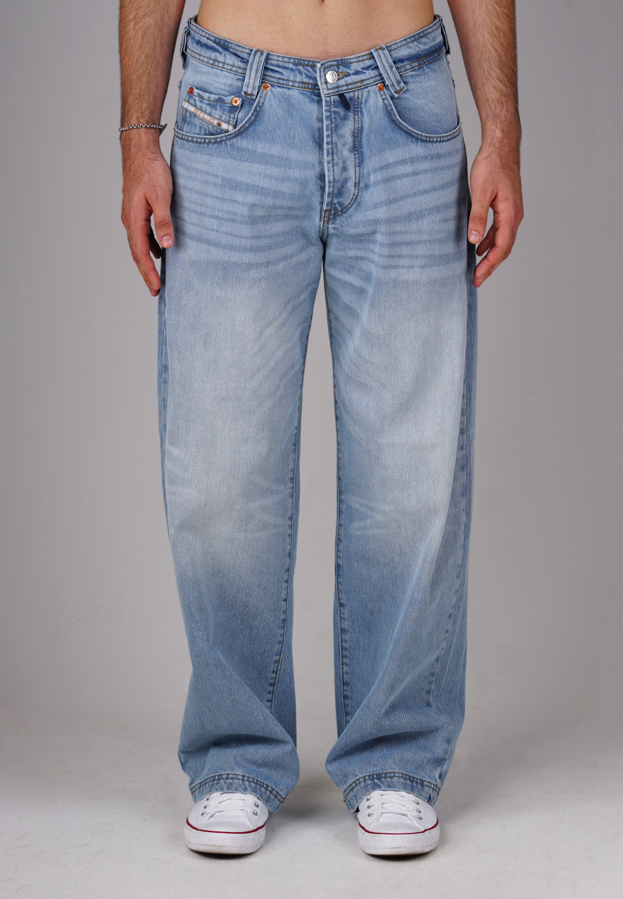 Picaldi Zicco 475 Wave - Baggyschnitt in Washed Ocean Blue W38-L34