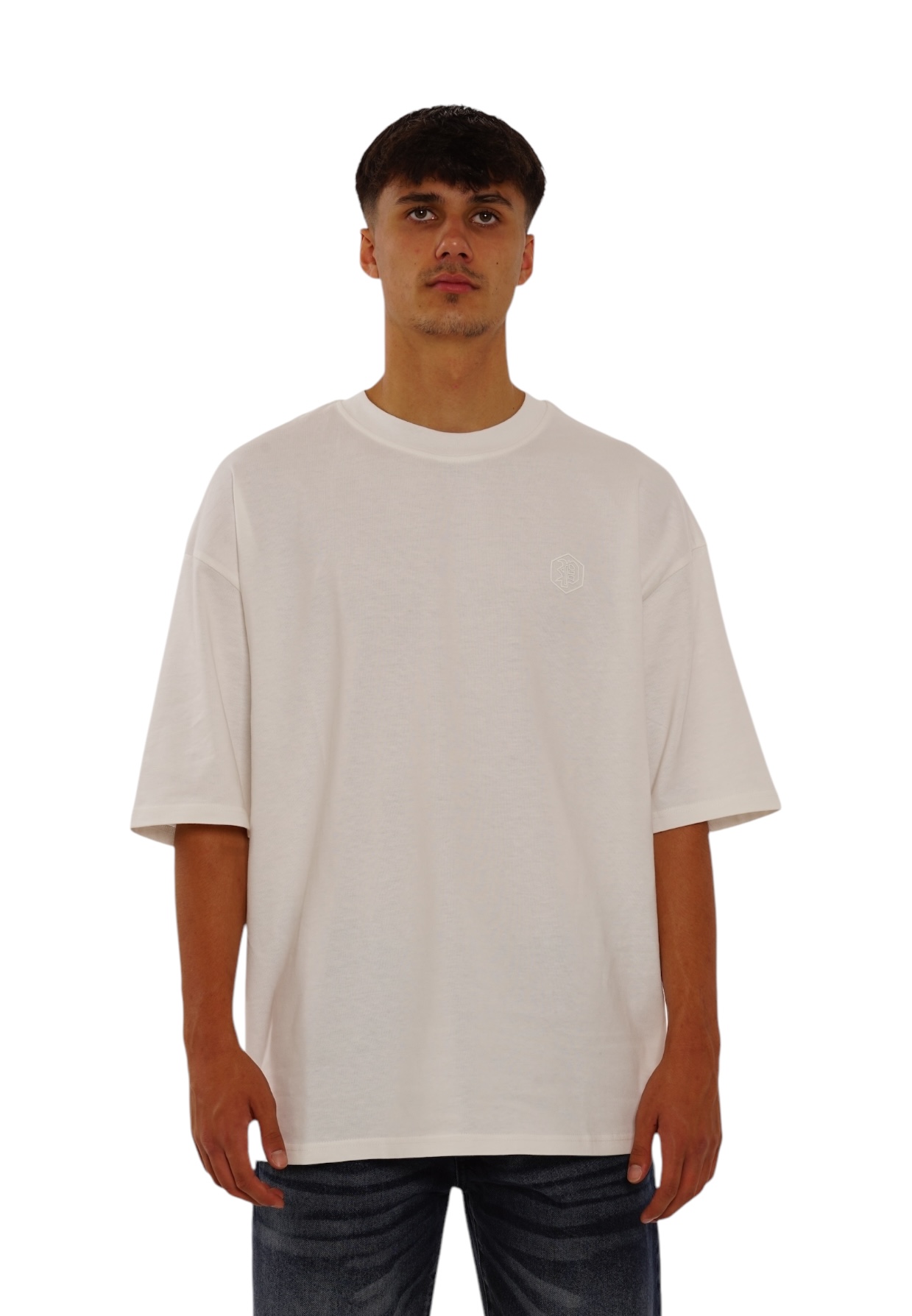 Picaldi Herren T-Shirt Oversize Evident Off White XXL