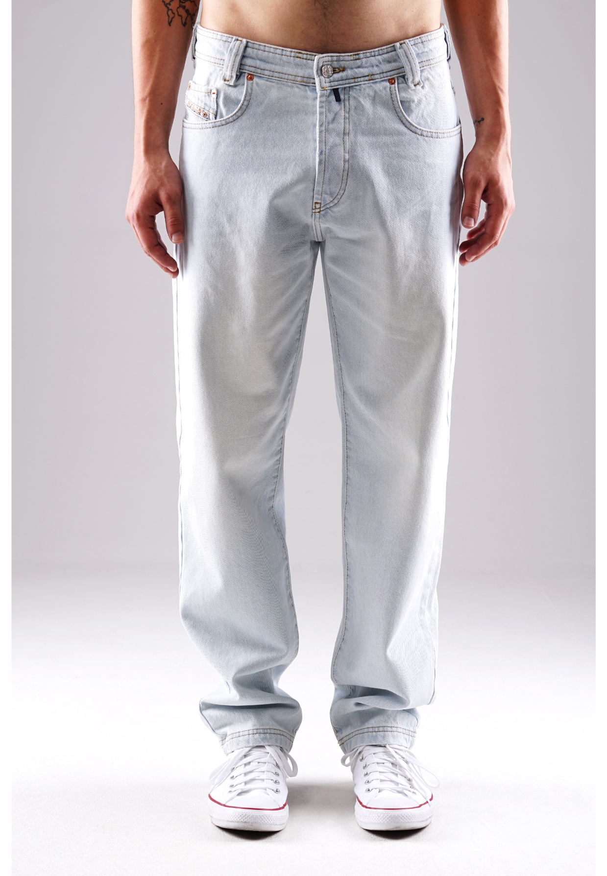 Picaldi Herren Jeans Zicco 472 Alaska washed stone light blue W46-L32