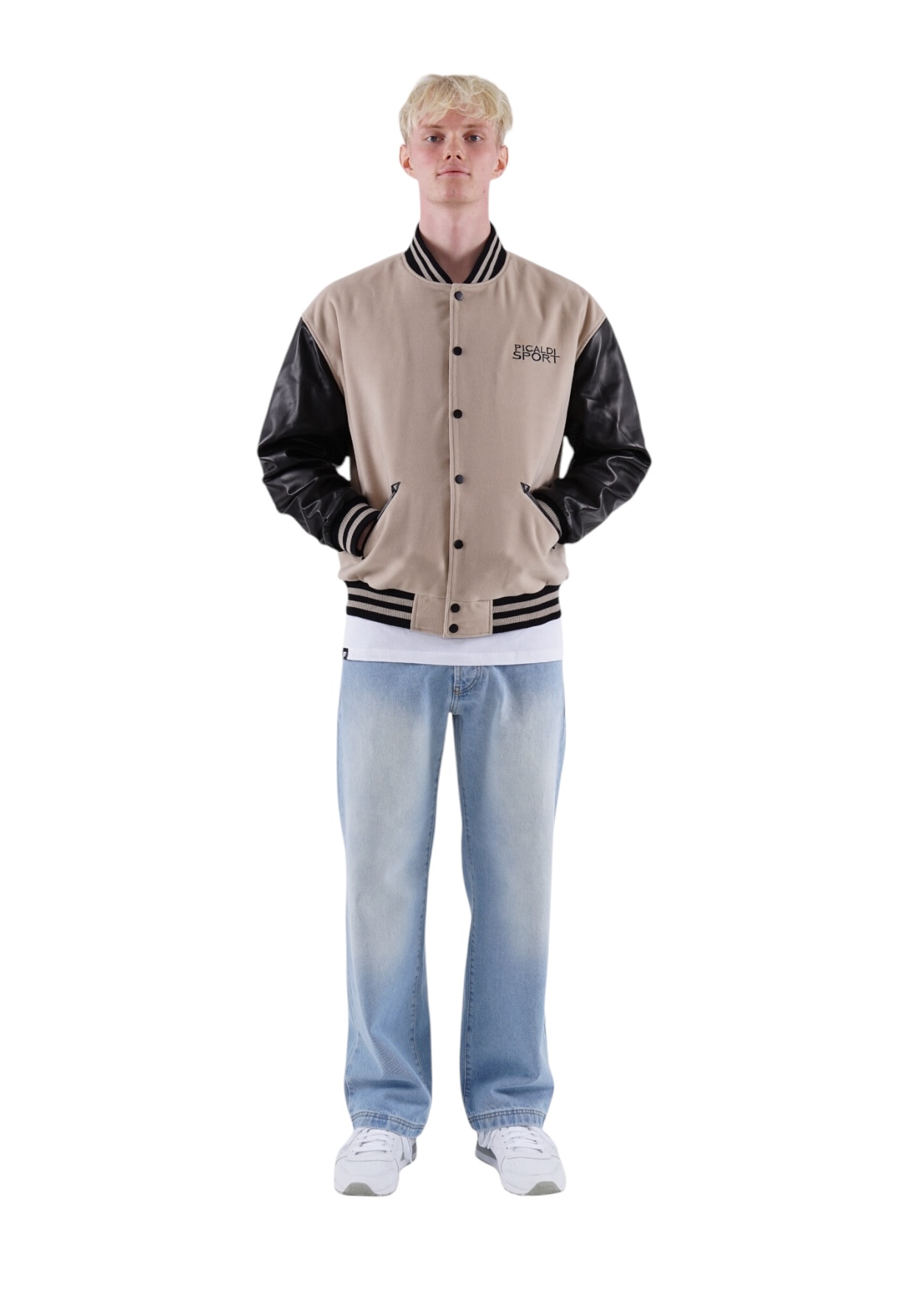 Picaldi Herren College Jacke Tiger Beige XXL
