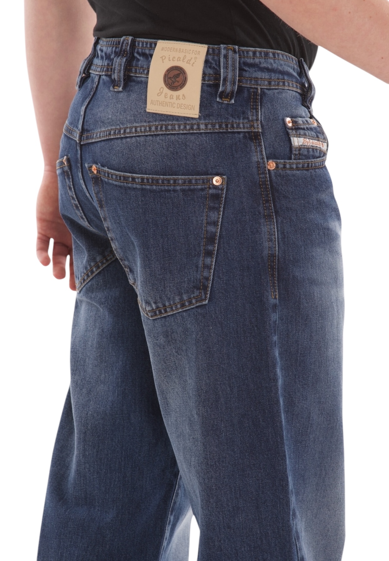 Picaldi Herren Jeans Baggy Zicco 474 Tindery W40-L32