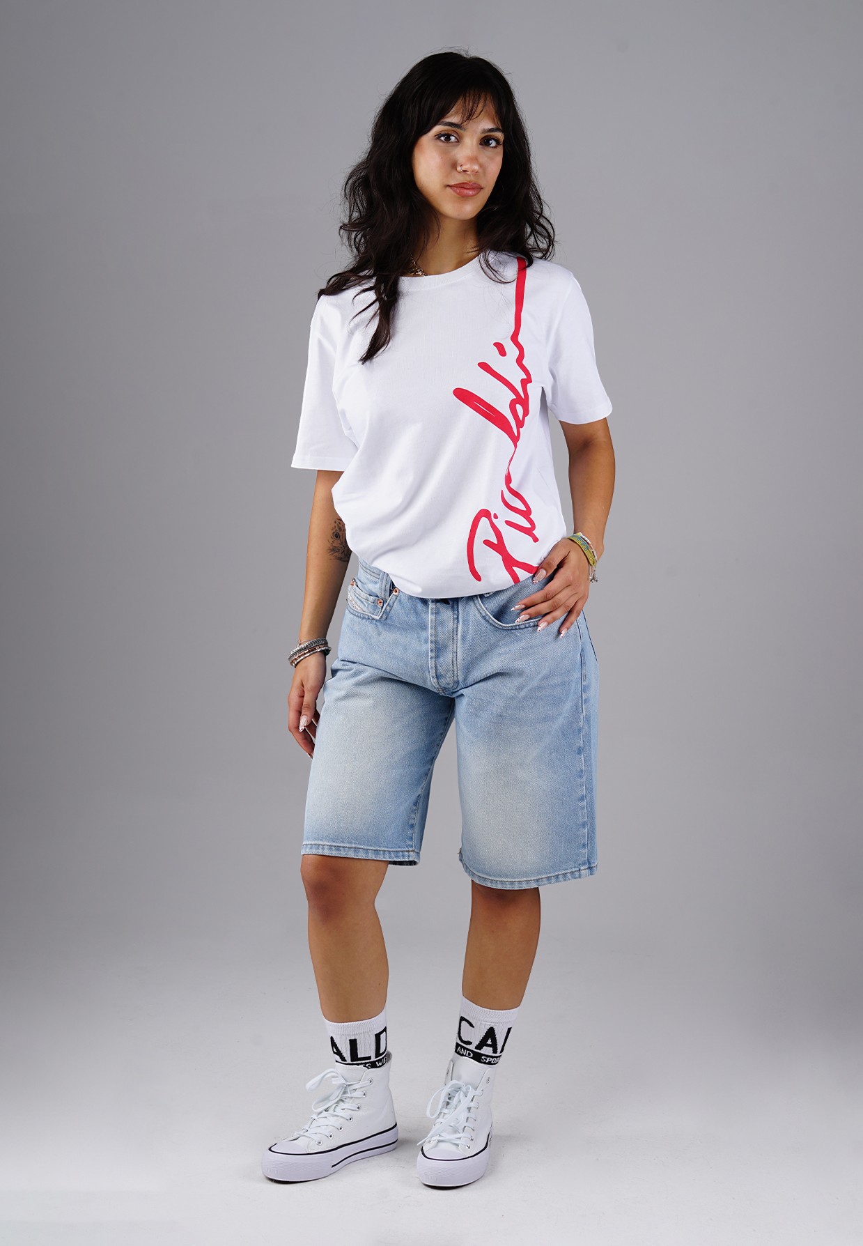 Picaldi Damen T-Shirt Male White