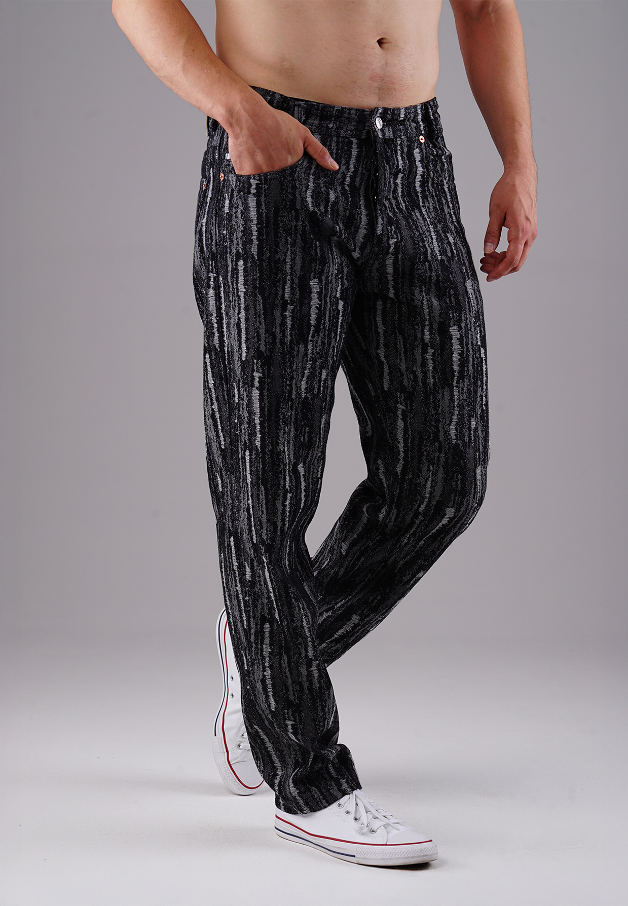 Picaldi Herren Jeans Zicco 472 Rainly dark grey rainfall